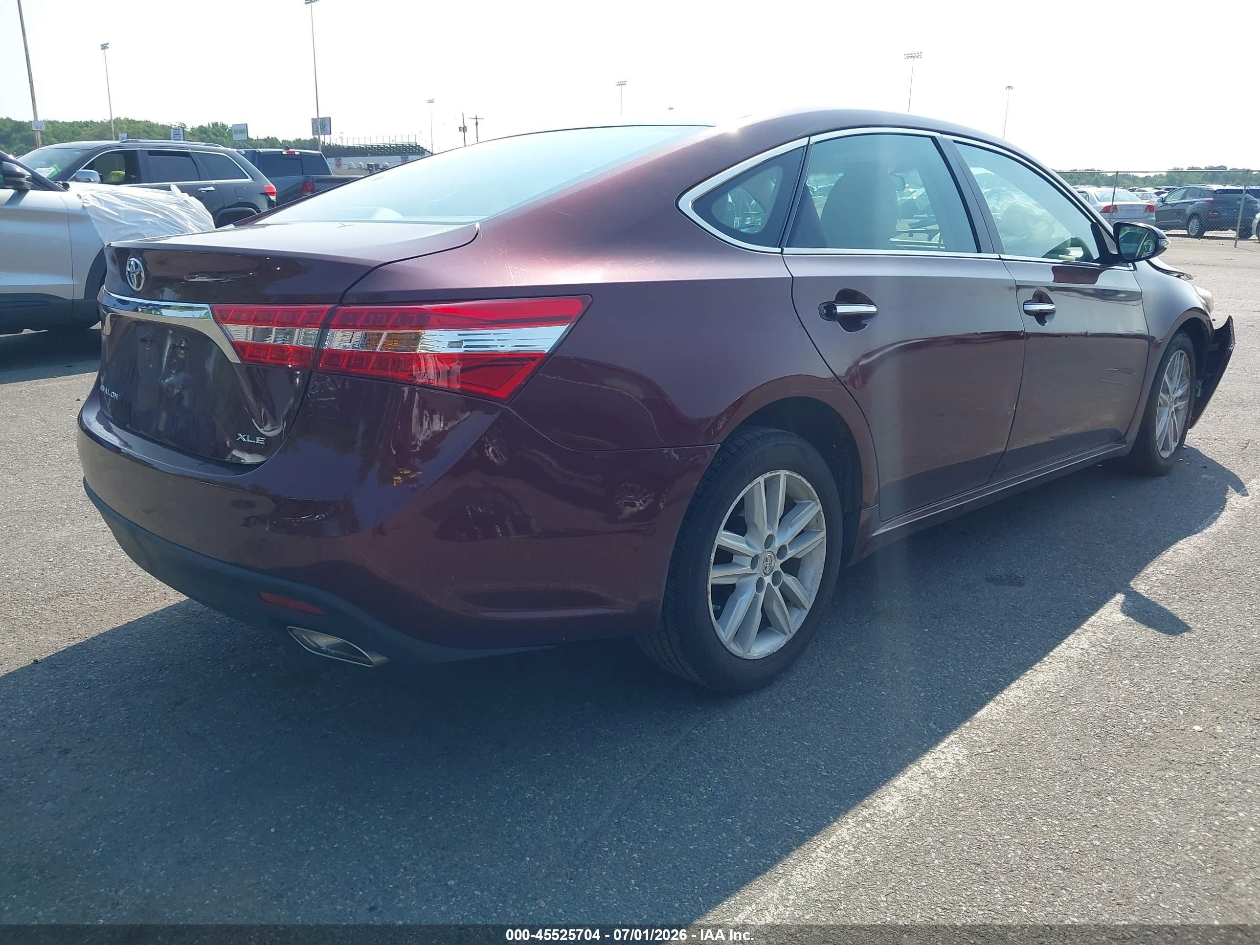 2013 Toyota Avalon Xle Красный vin: 4T1BK1EB8DU067362