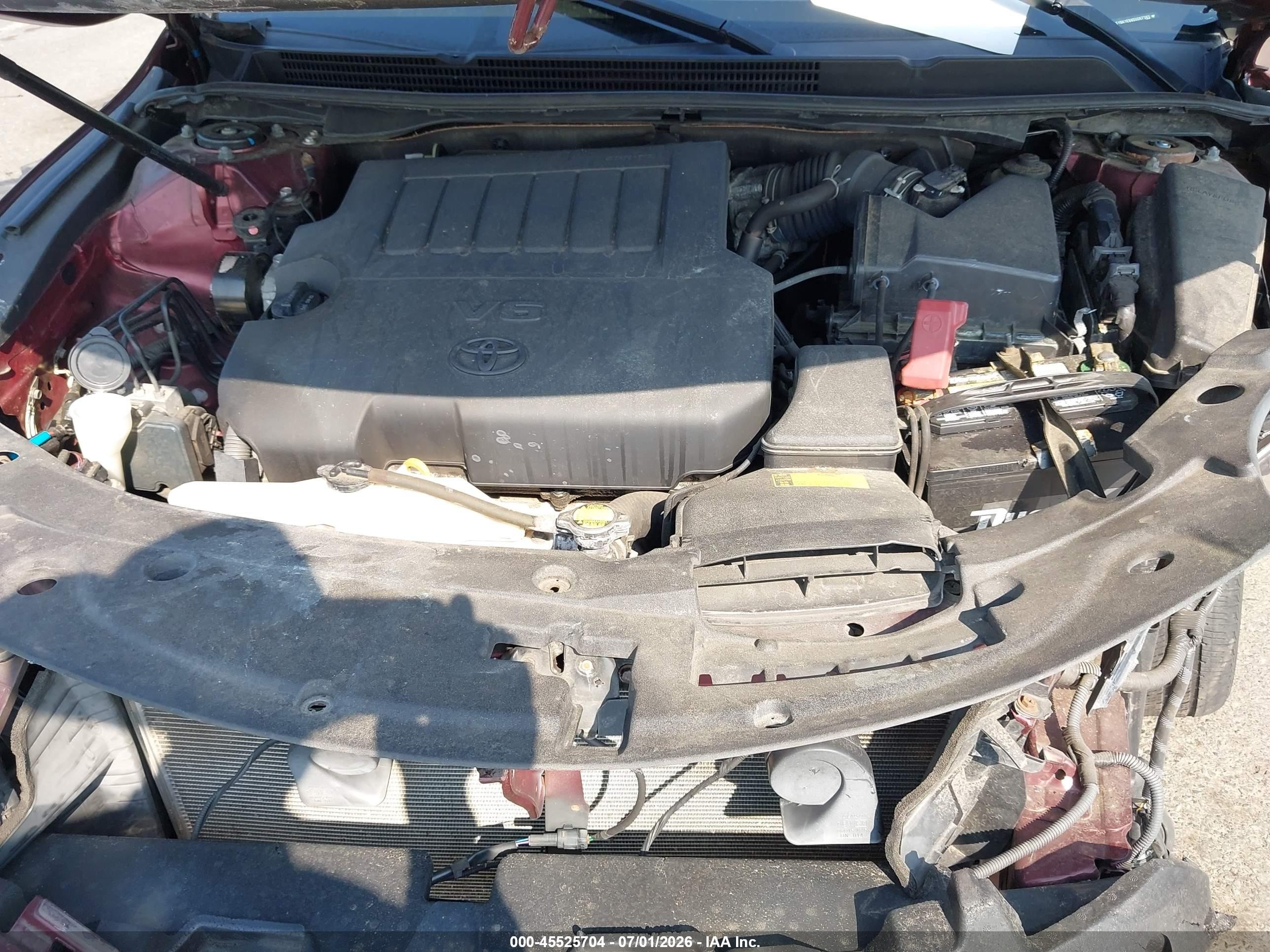 2013 Toyota Avalon Xle Красный vin: 4T1BK1EB8DU067362