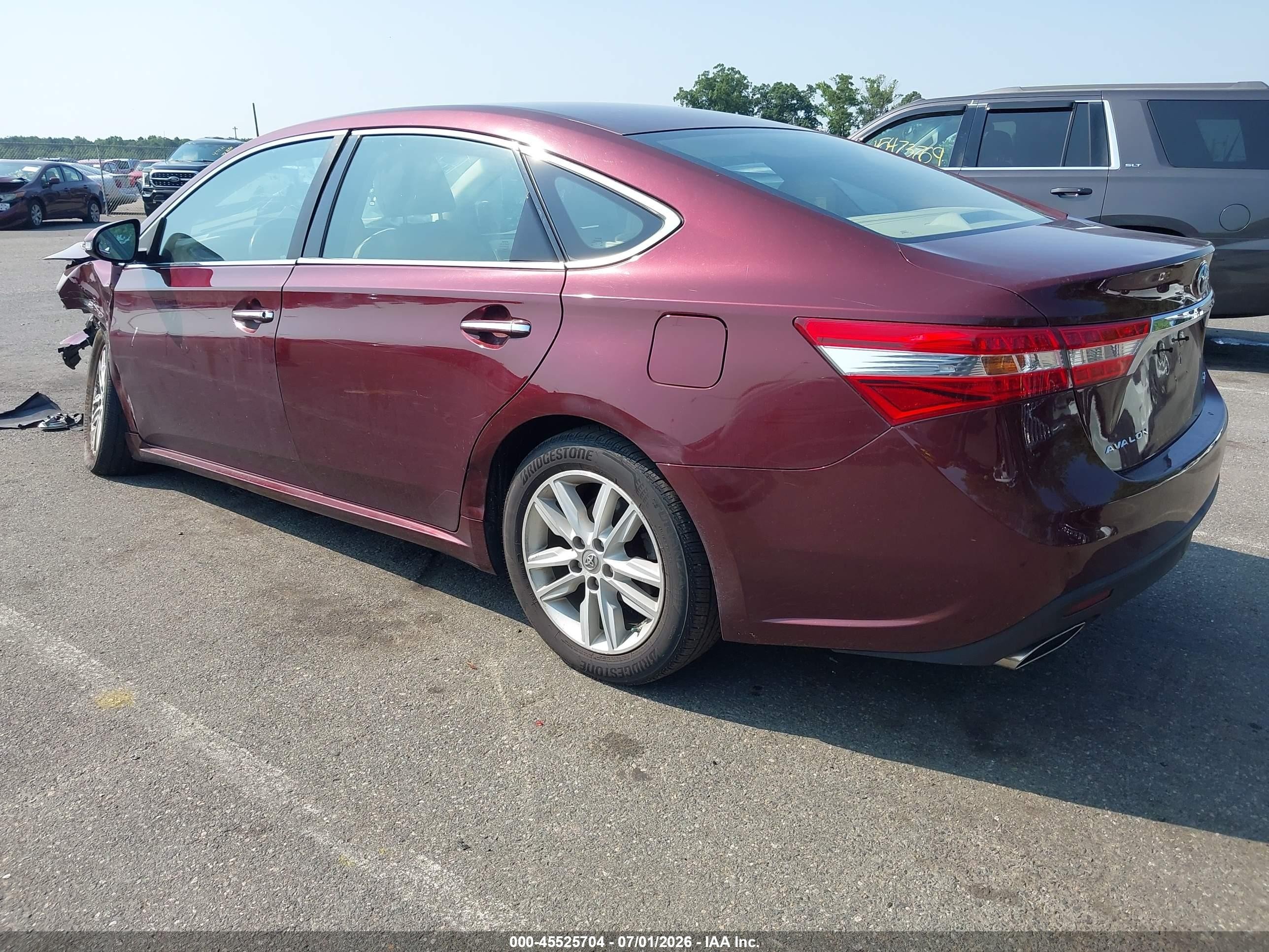 2013 Toyota Avalon Xle Красный vin: 4T1BK1EB8DU067362