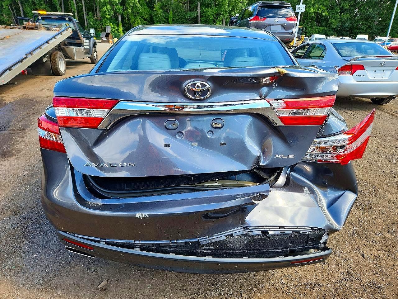 2013 Toyota Avalon Xle Gray vin: 4T1BK1EB8DU075736