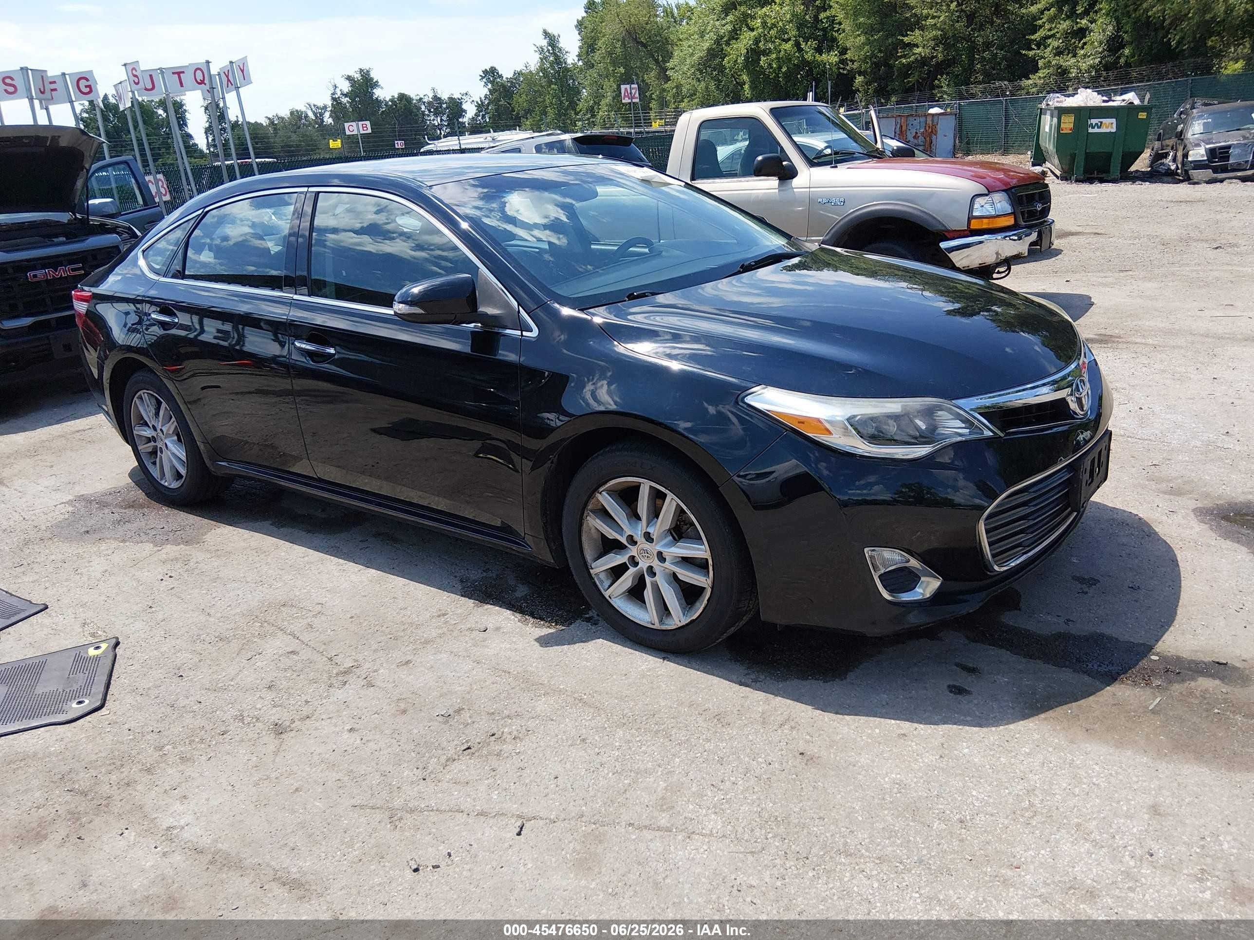 2013 Toyota Avalon Xle Black vin: 4T1BK1EB8DU076448