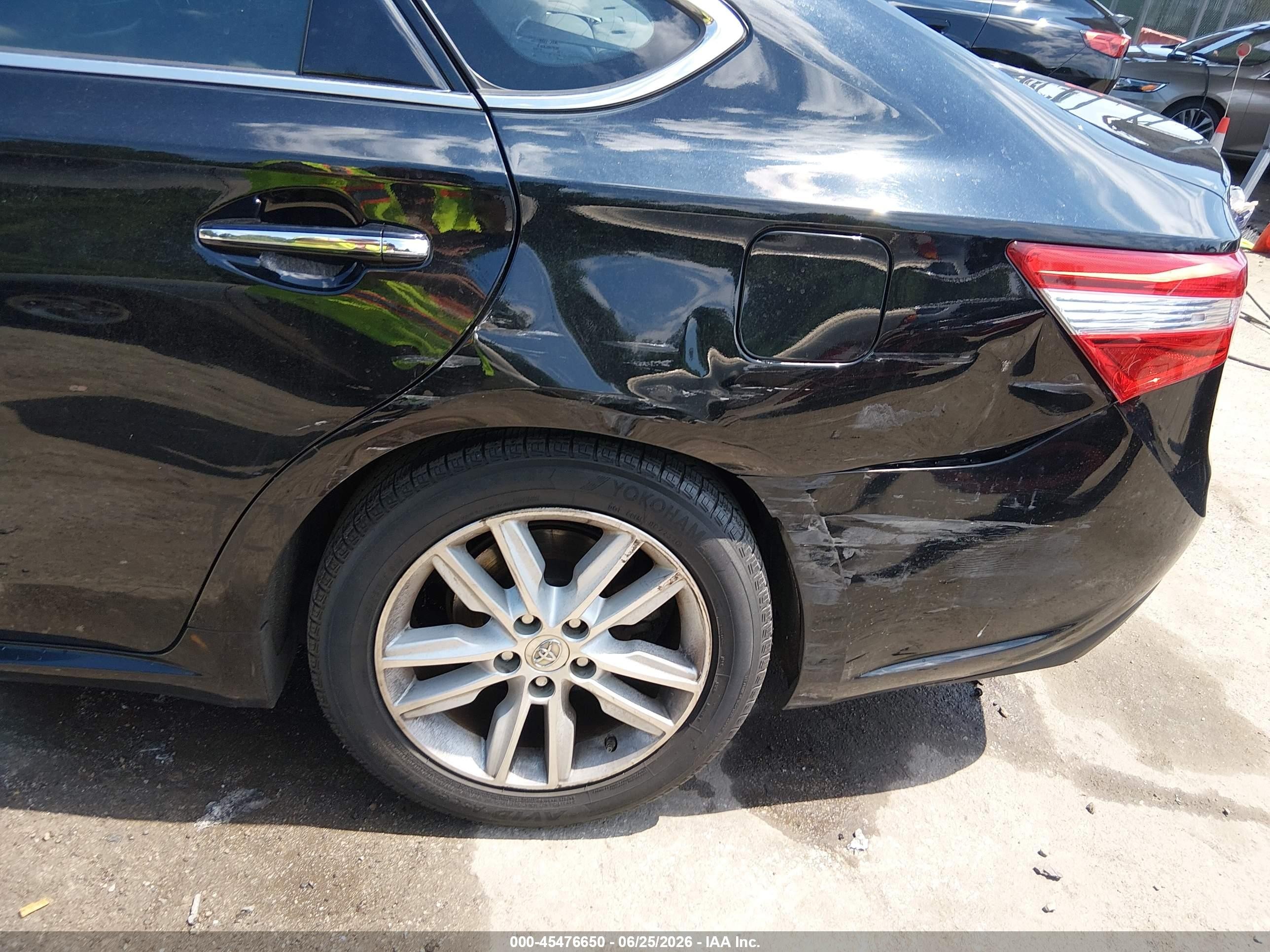 2013 Toyota Avalon Xle Black vin: 4T1BK1EB8DU076448