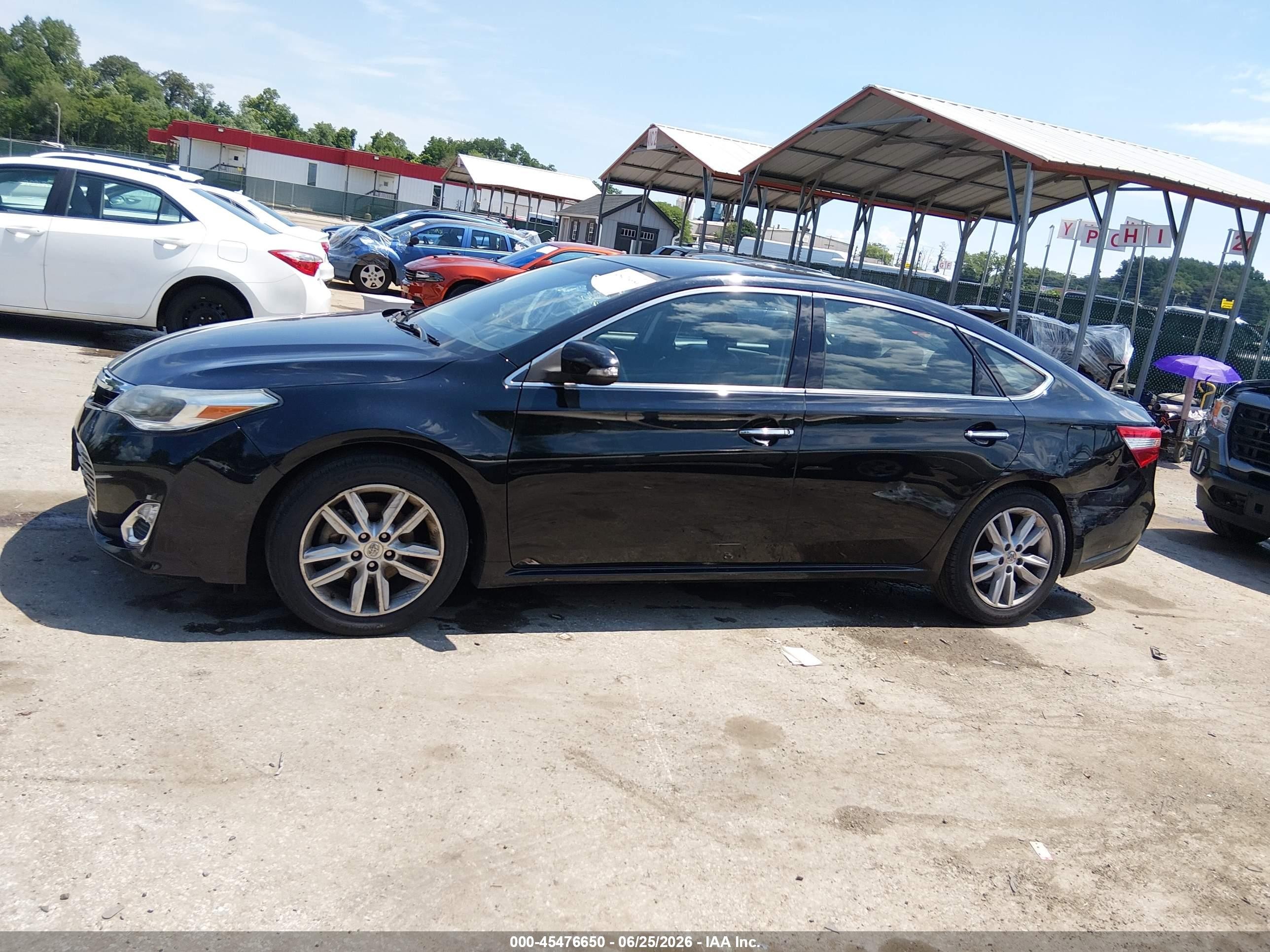 2013 Toyota Avalon Xle Black vin: 4T1BK1EB8DU076448