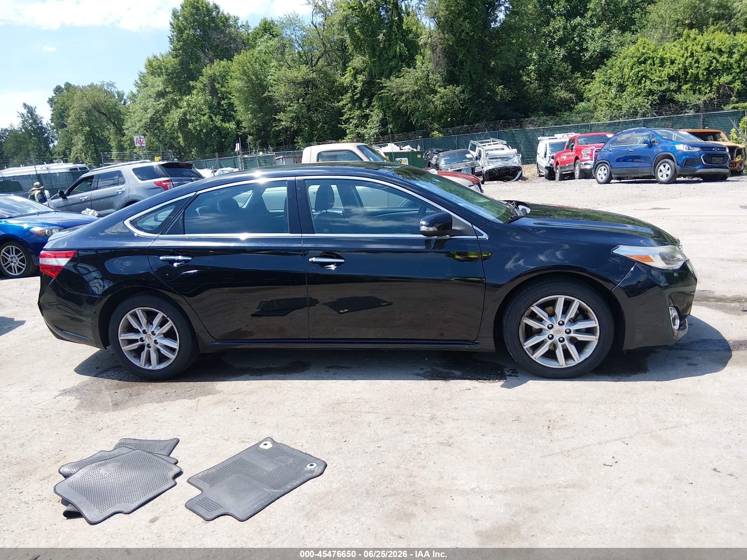 2013 Toyota Avalon Xle Black vin: 4T1BK1EB8DU076448
