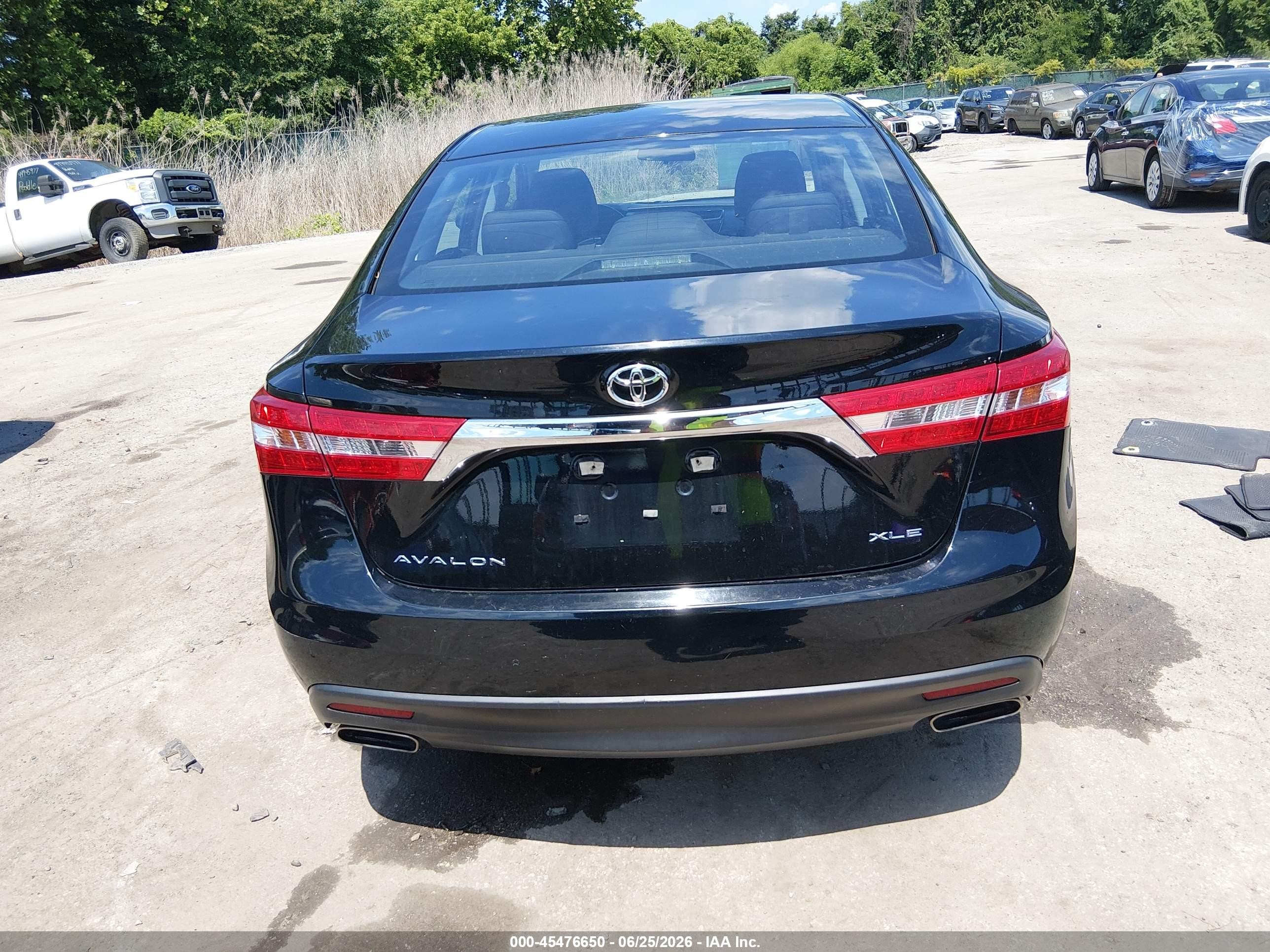 2013 Toyota Avalon Xle Black vin: 4T1BK1EB8DU076448