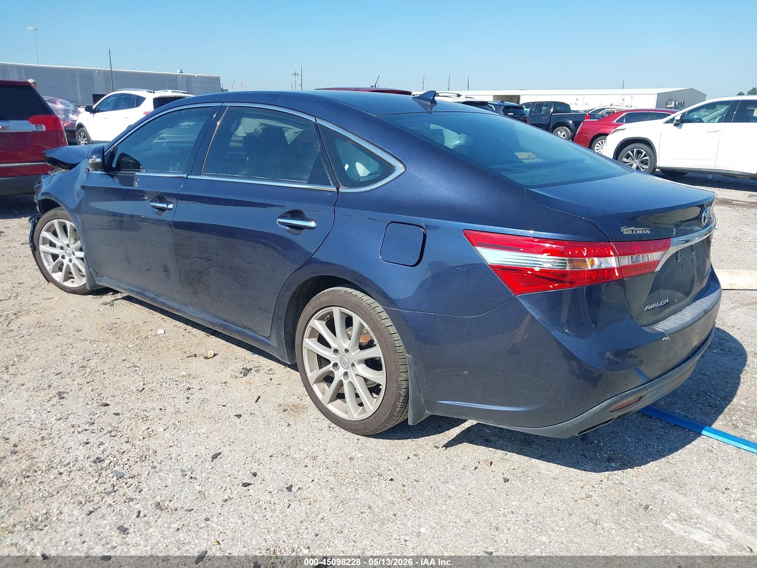 2014 Toyota Avalon Limited Blue vin: 4T1BK1EB8EU085720