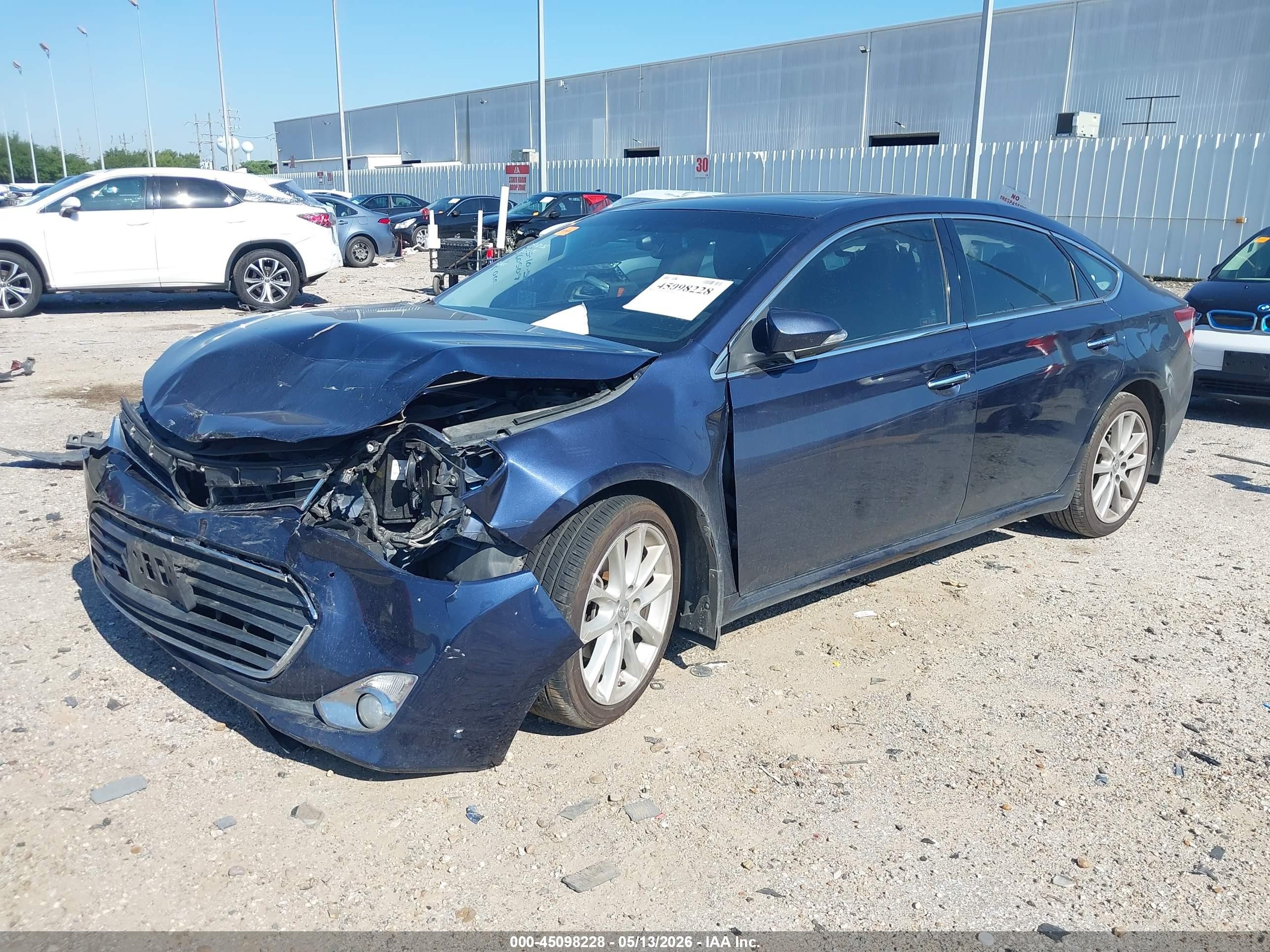 2014 Toyota Avalon Limited Blue vin: 4T1BK1EB8EU085720
