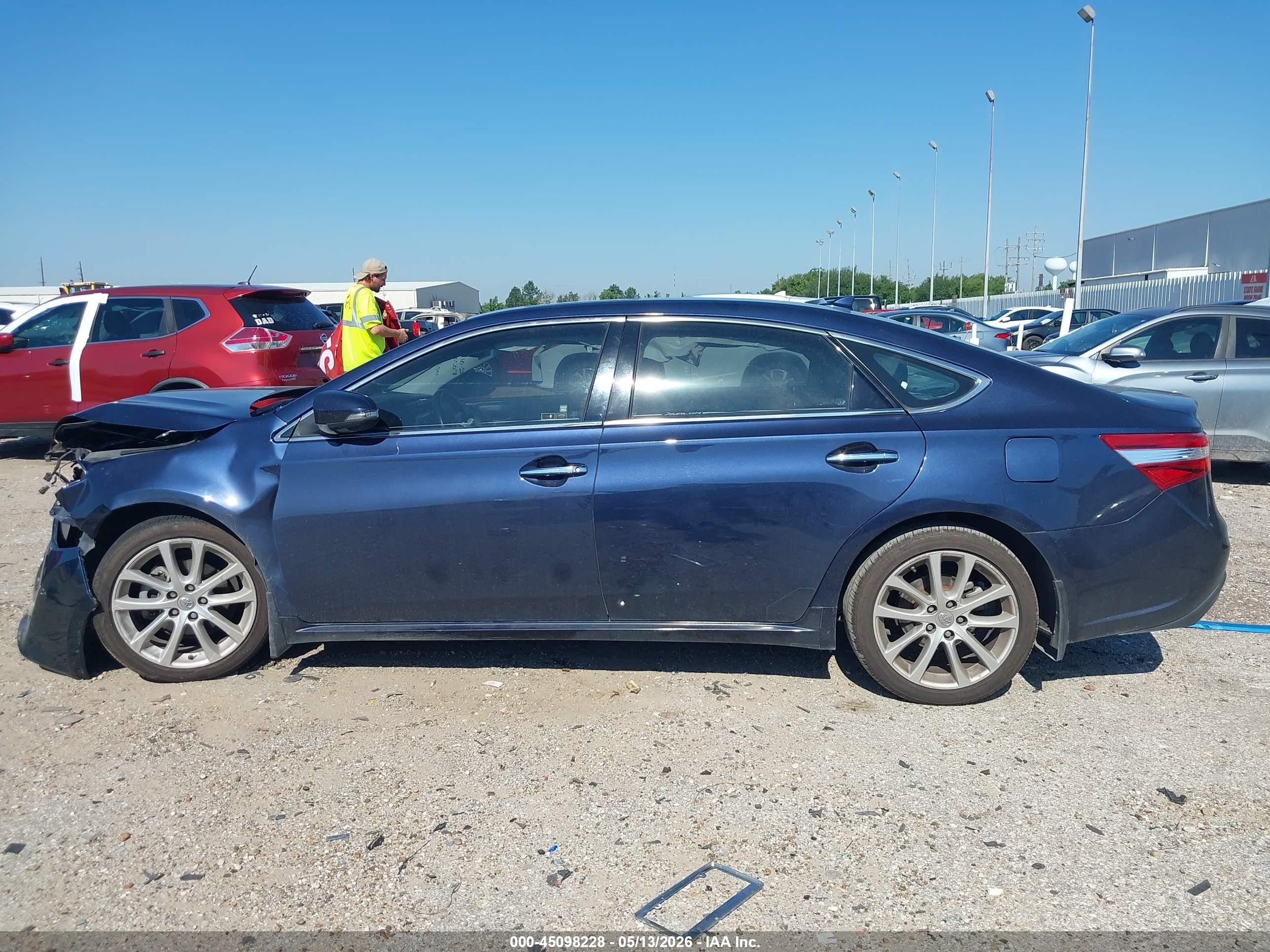 2014 Toyota Avalon Limited Blue vin: 4T1BK1EB8EU085720