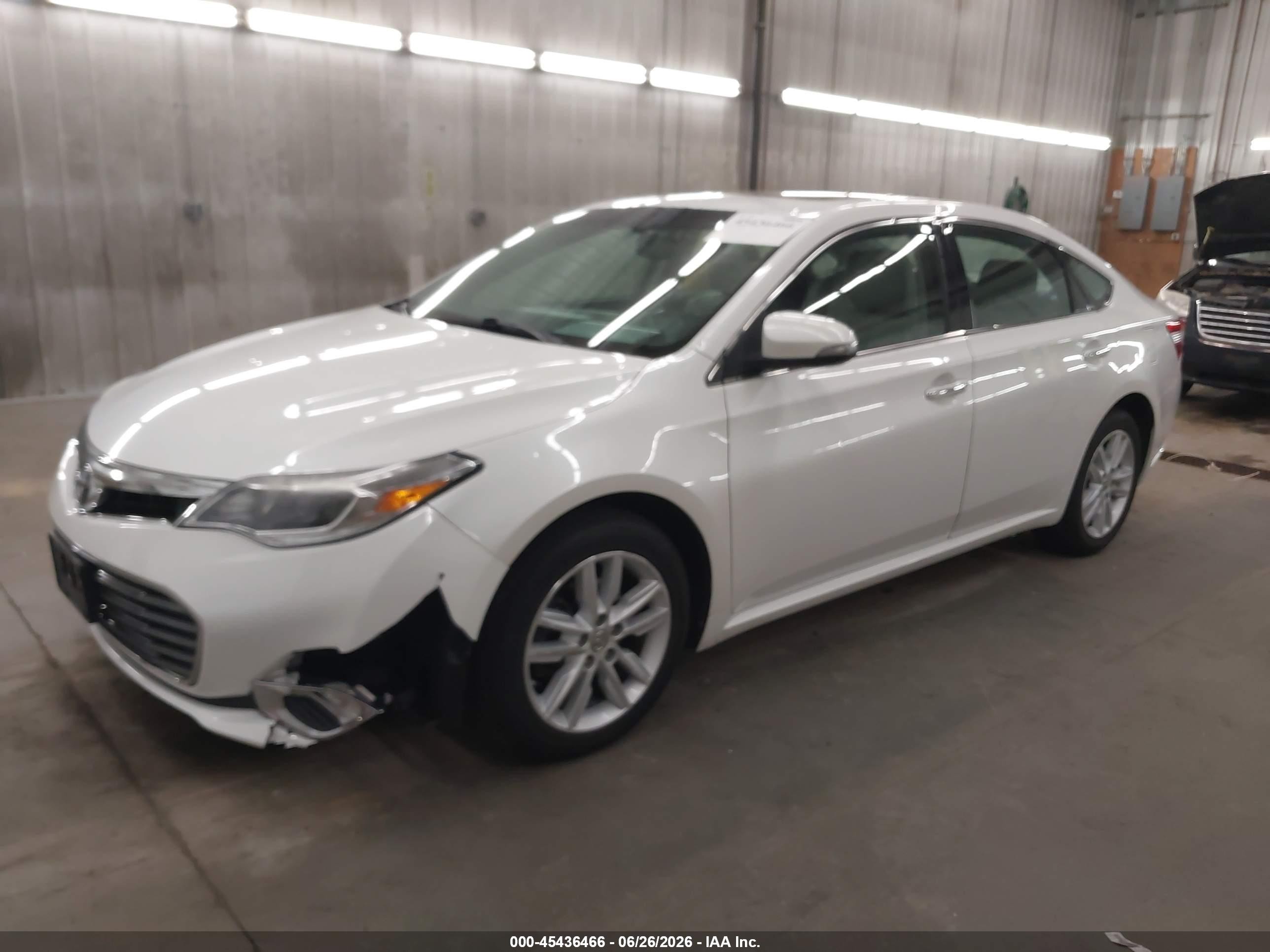 2014 Toyota Avalon Xle Premium White vin: 4T1BK1EB8EU095857
