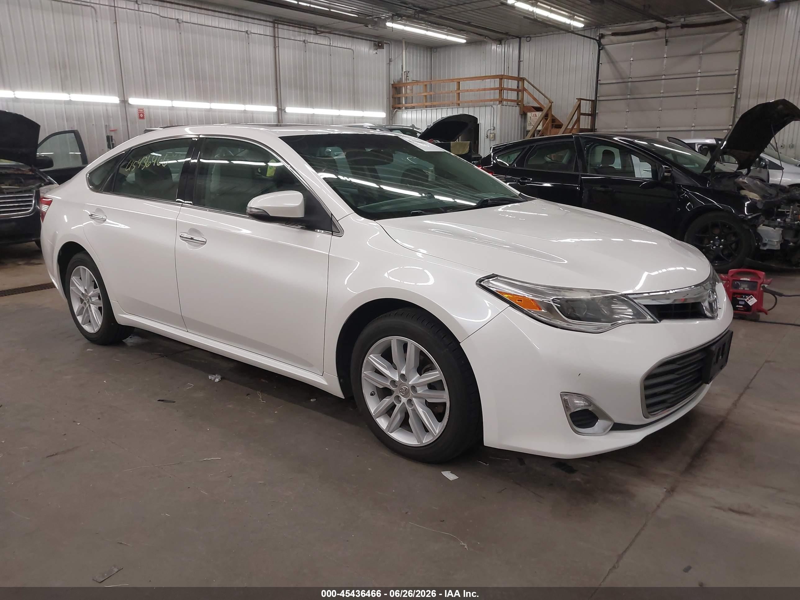 2014 Toyota Avalon Xle Premium White vin: 4T1BK1EB8EU095857