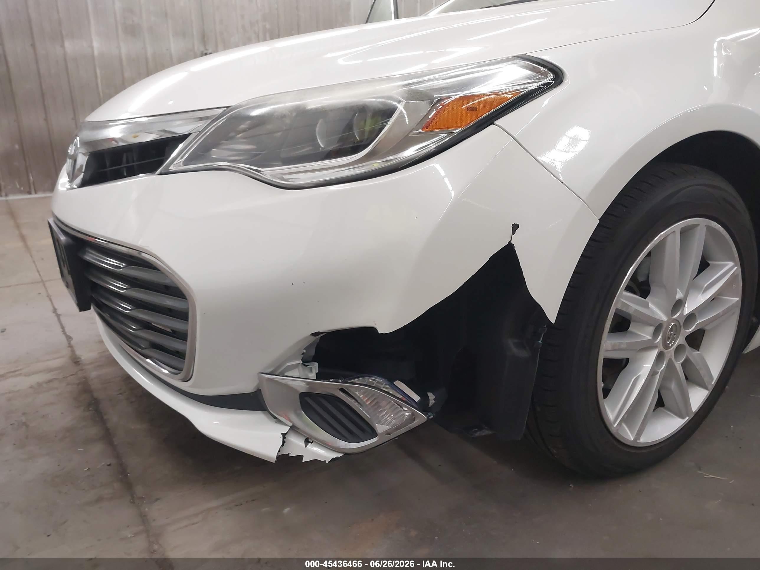 2014 Toyota Avalon Xle Premium White vin: 4T1BK1EB8EU095857