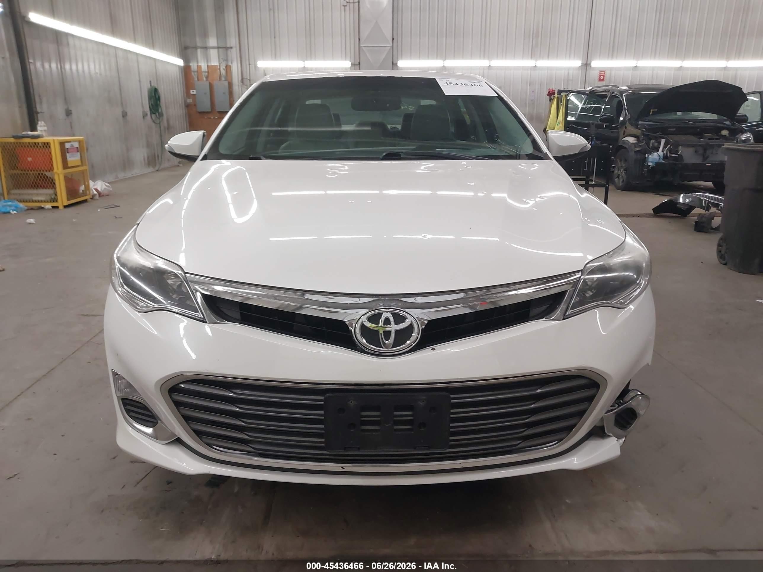 2014 Toyota Avalon Xle Premium White vin: 4T1BK1EB8EU095857