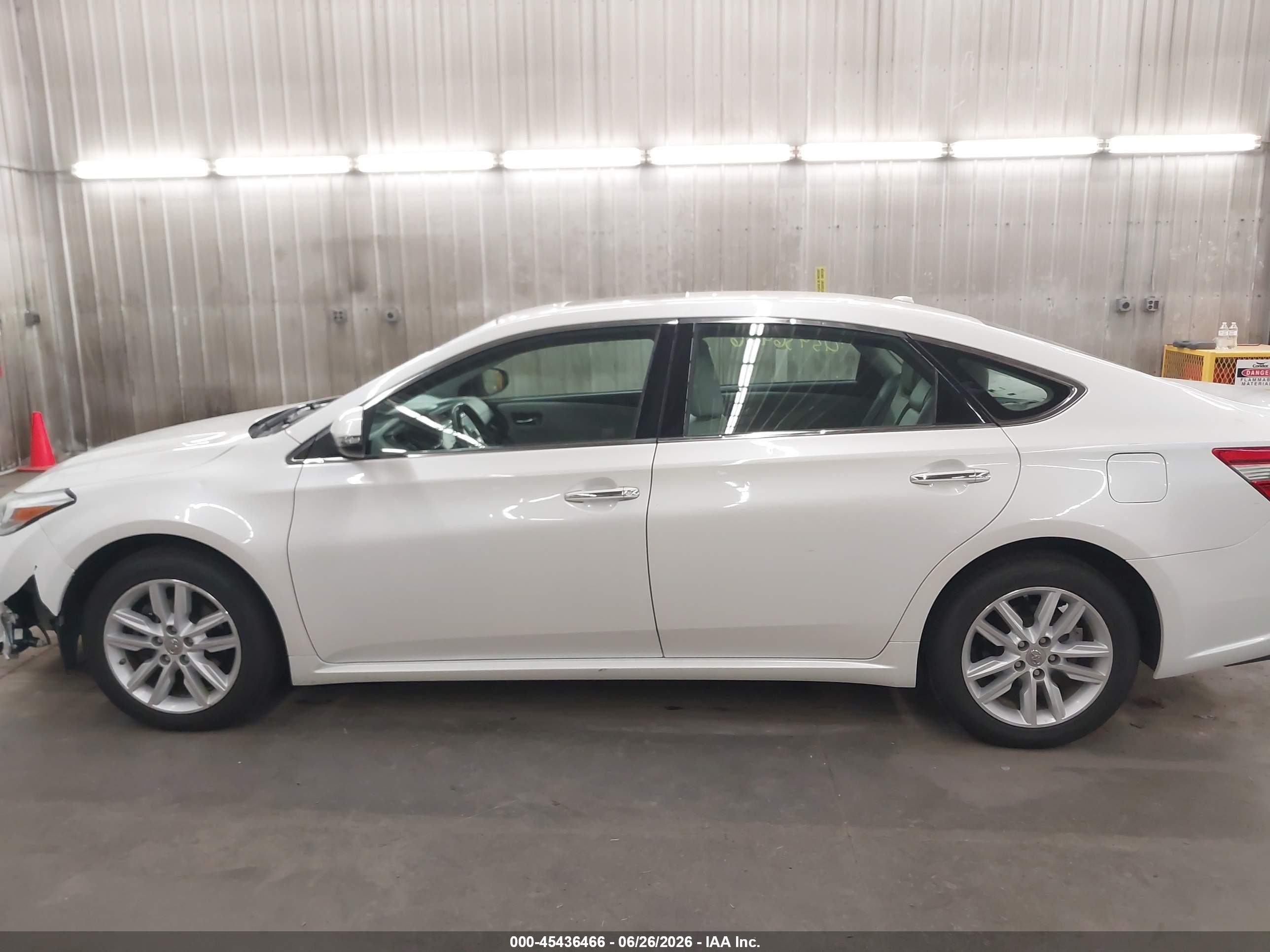 2014 Toyota Avalon Xle Premium White vin: 4T1BK1EB8EU095857