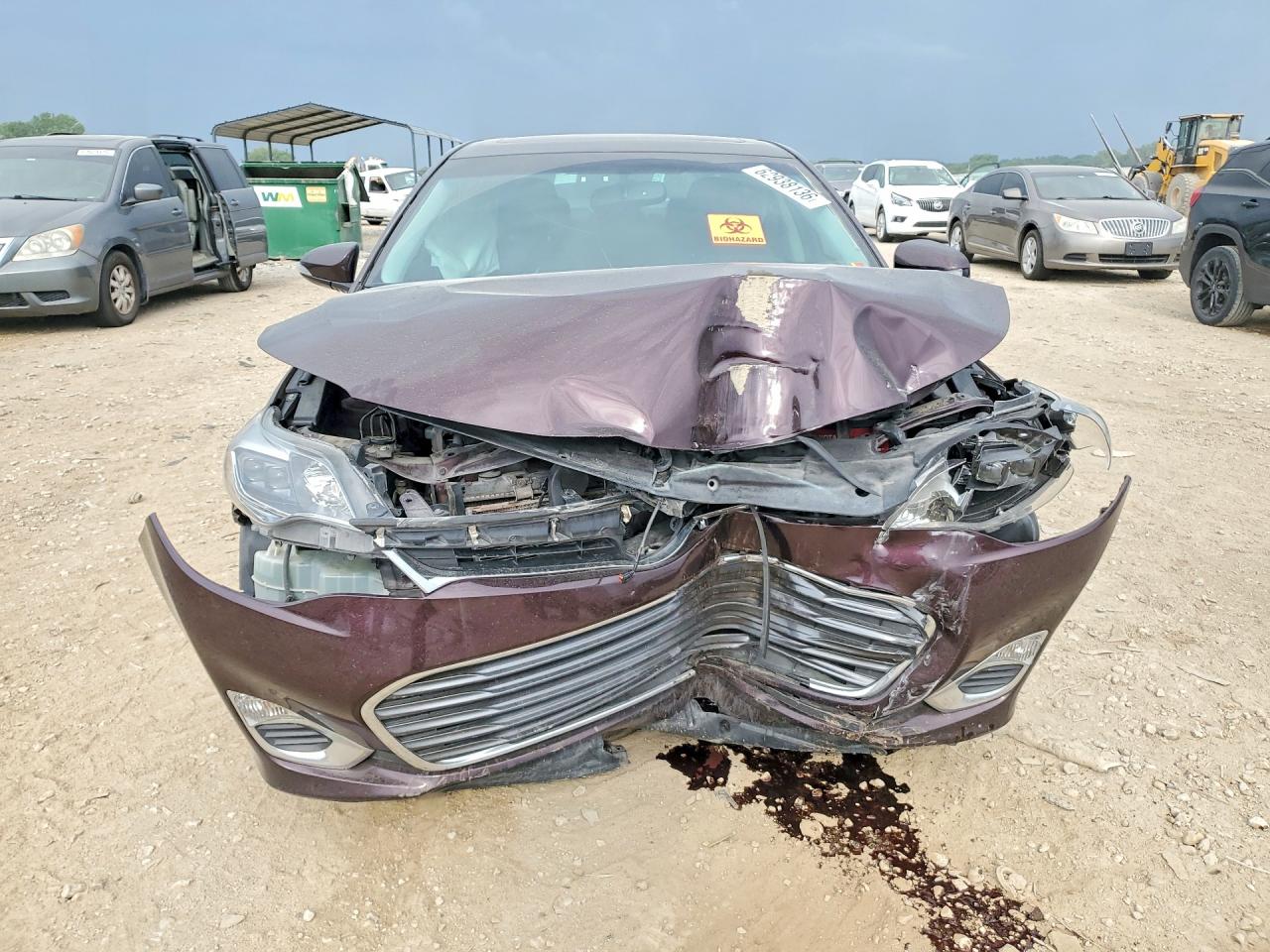 2014 Toyota Avalon Xle Premium Purple vin: 4T1BK1EB8EU112513