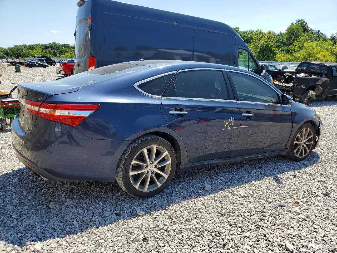 2014 Toyota Avalon Xle Touring Blue vin: 4T1BK1EB8EU127075