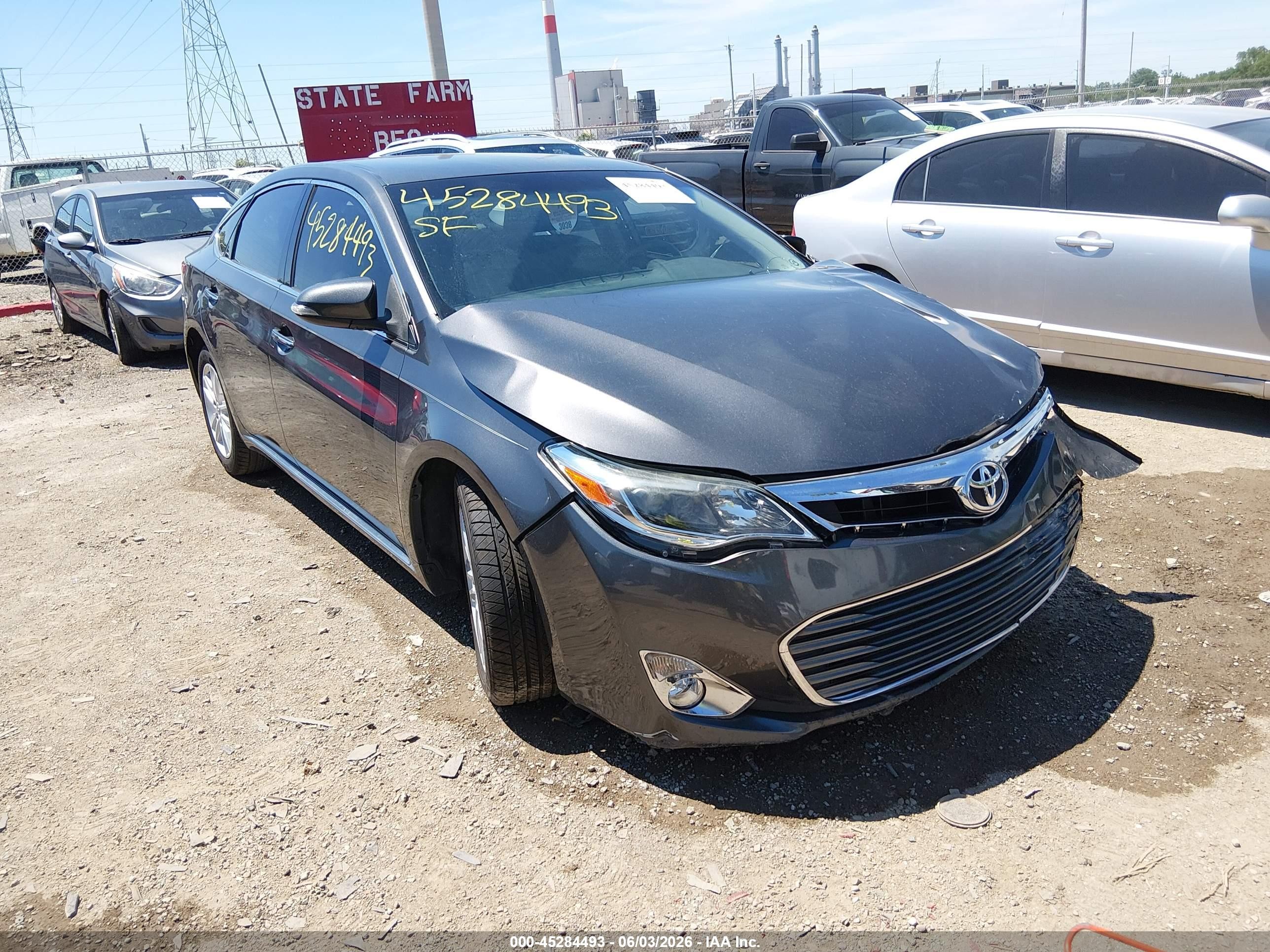 2014 Toyota Avalon Xle Gray vin: 4T1BK1EB8EU131109