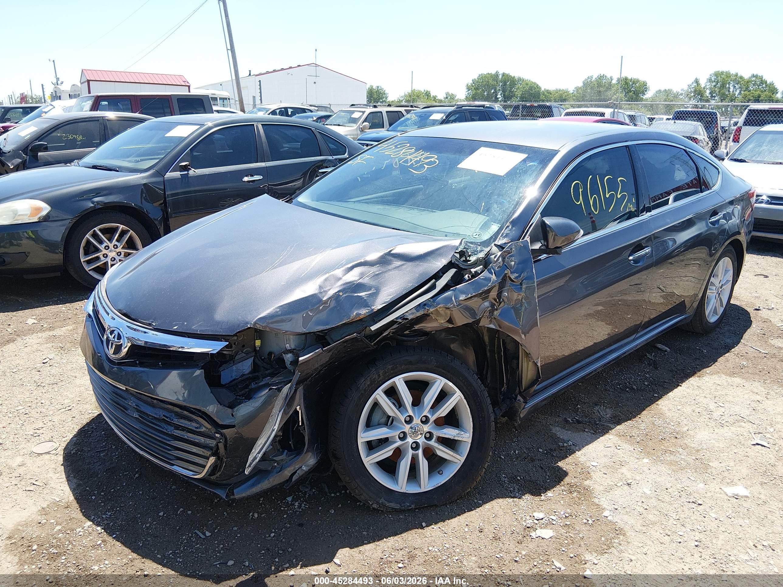 2014 Toyota Avalon Xle Gray vin: 4T1BK1EB8EU131109