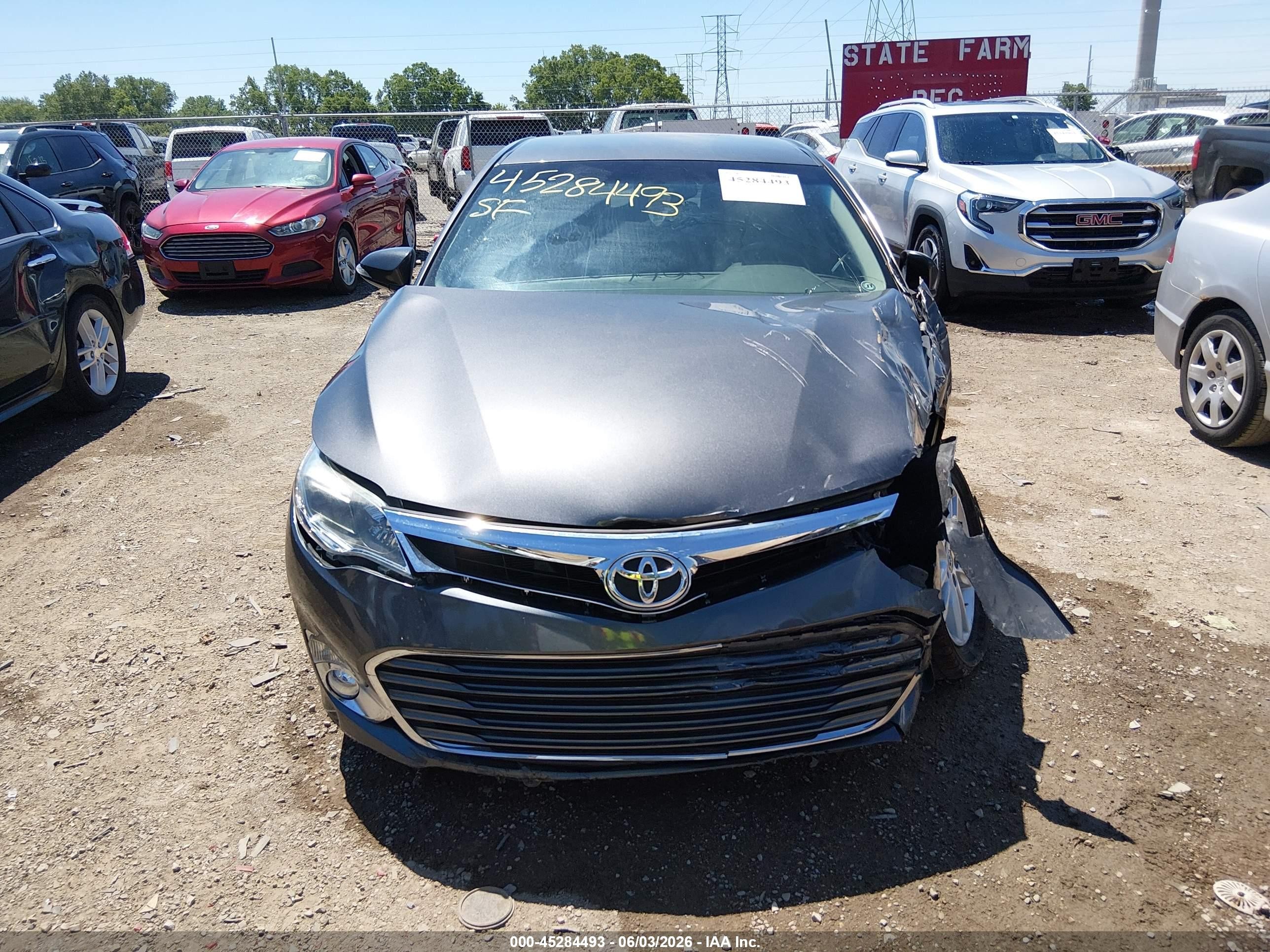 2014 Toyota Avalon Xle Gray vin: 4T1BK1EB8EU131109