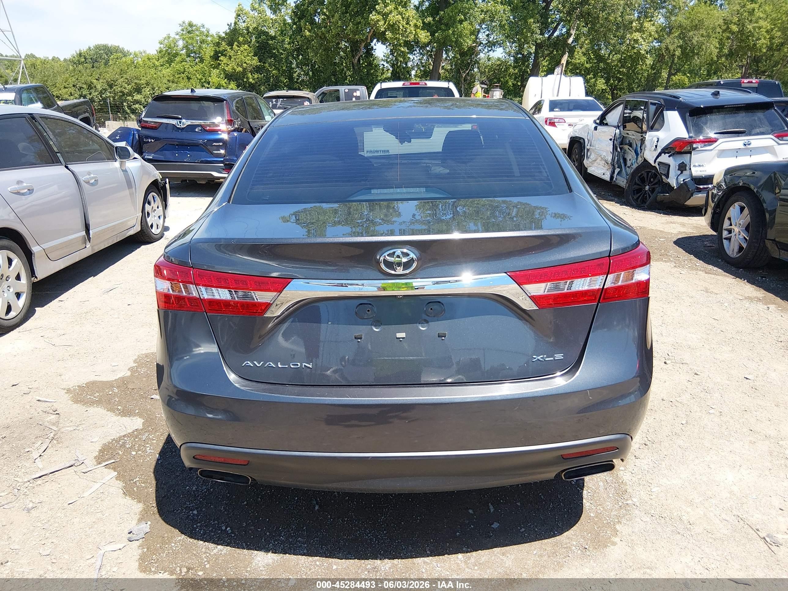 2014 Toyota Avalon Xle Gray vin: 4T1BK1EB8EU131109
