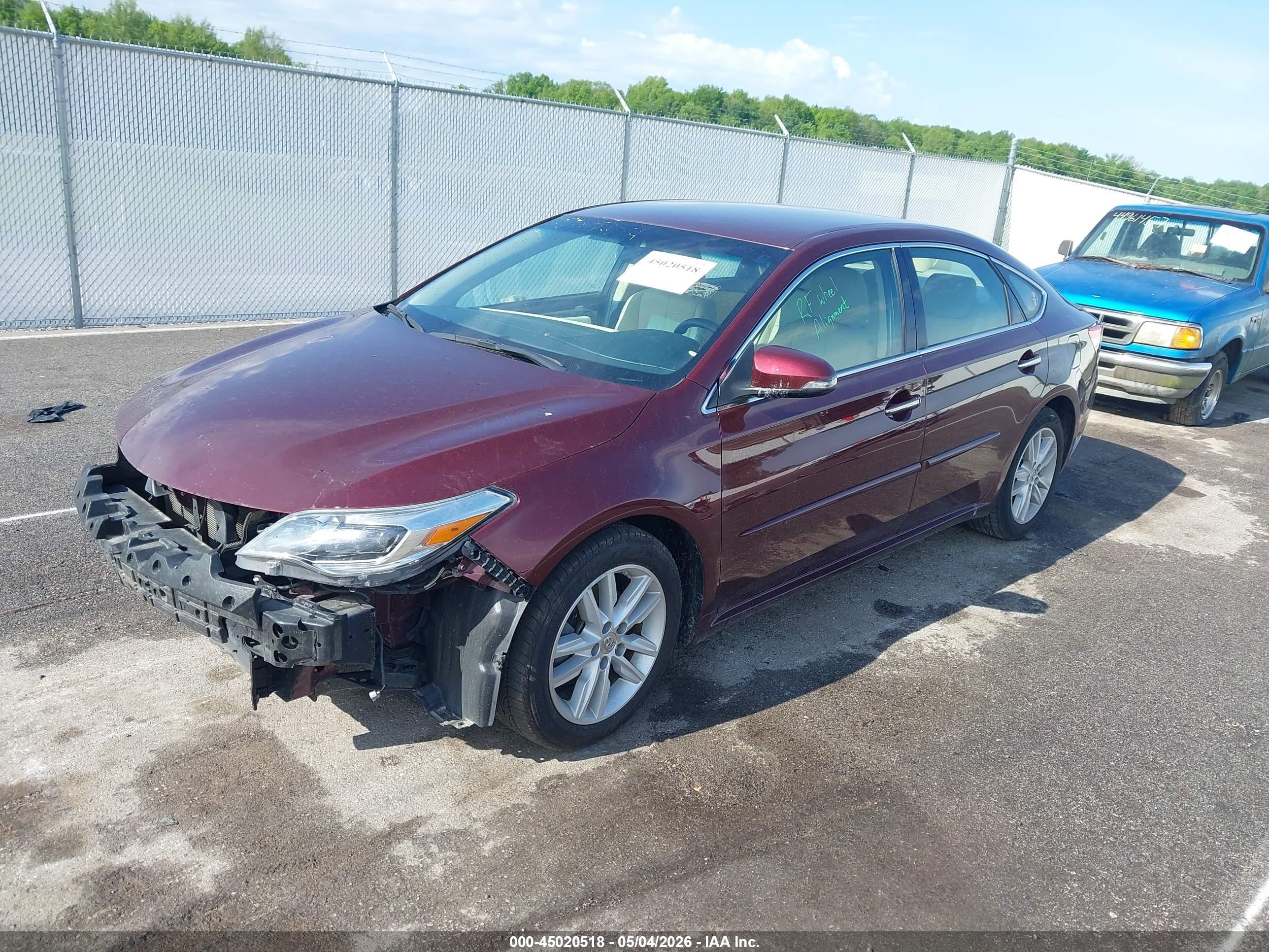 2015 Toyota Avalon Xle Темно-бордовый vin: 4T1BK1EB8FU155203