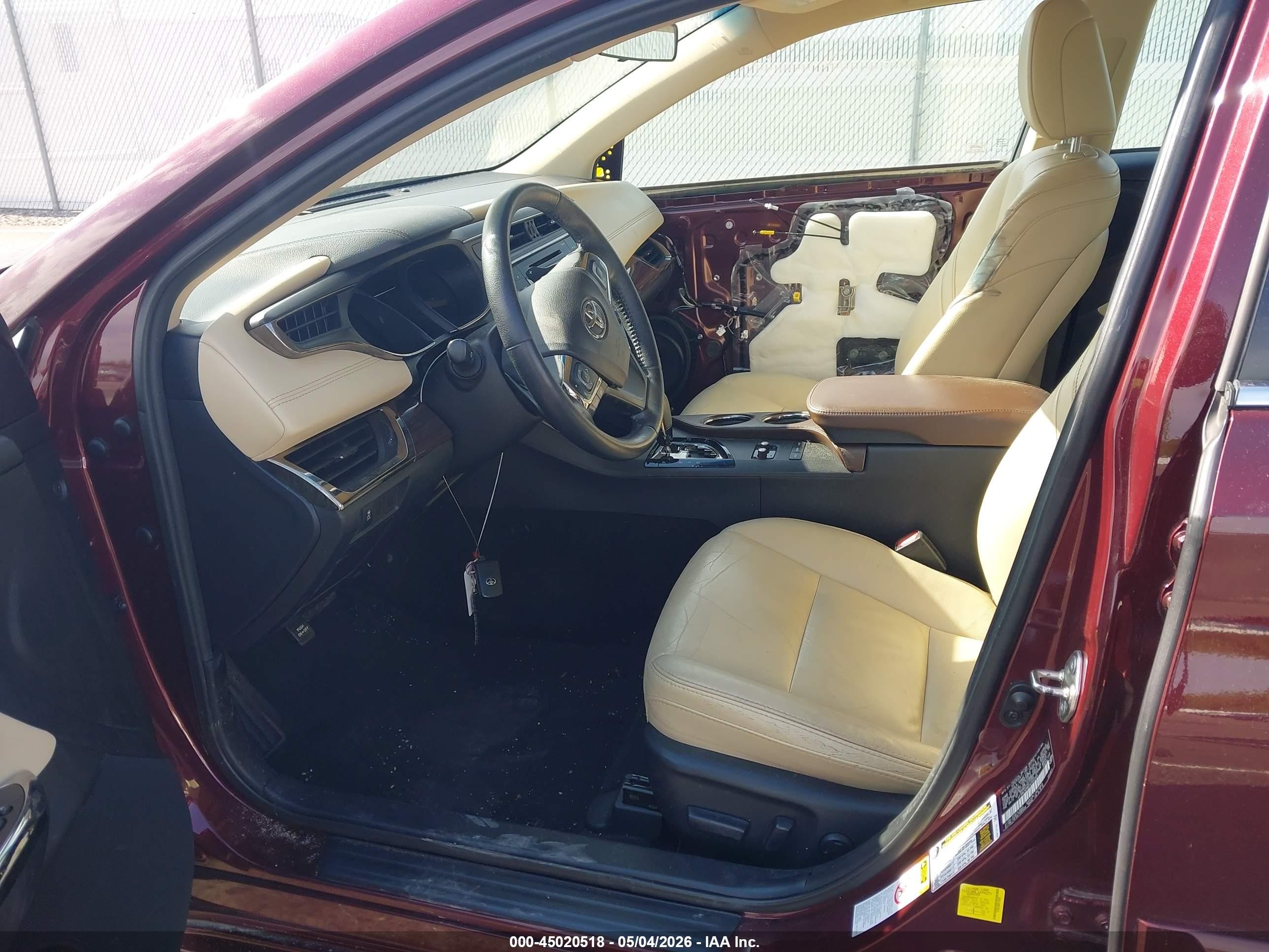 2015 Toyota Avalon Xle Темно-бордовый vin: 4T1BK1EB8FU155203