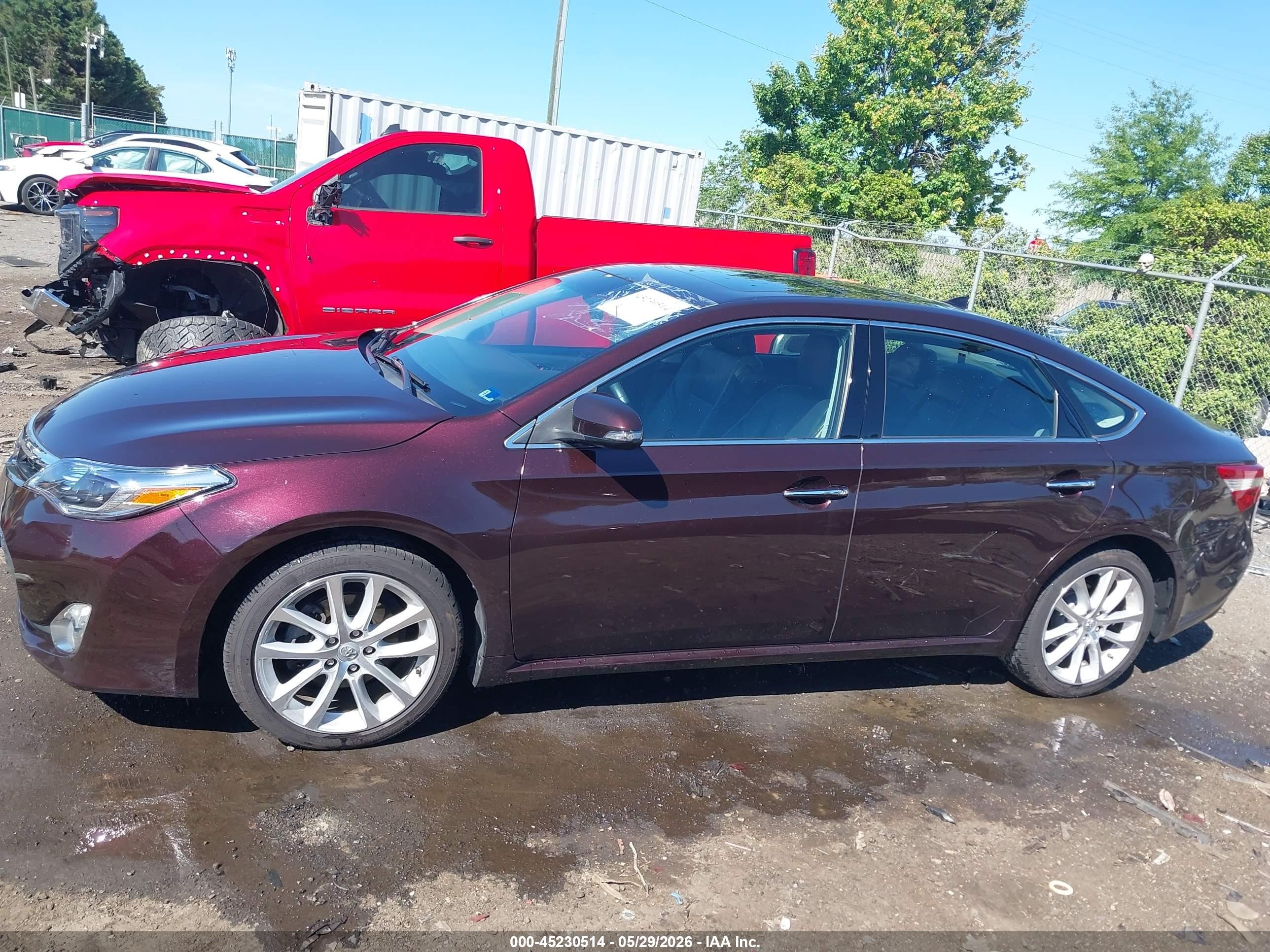 2015 Toyota Avalon Limited Purple vin: 4T1BK1EB8FU163298
