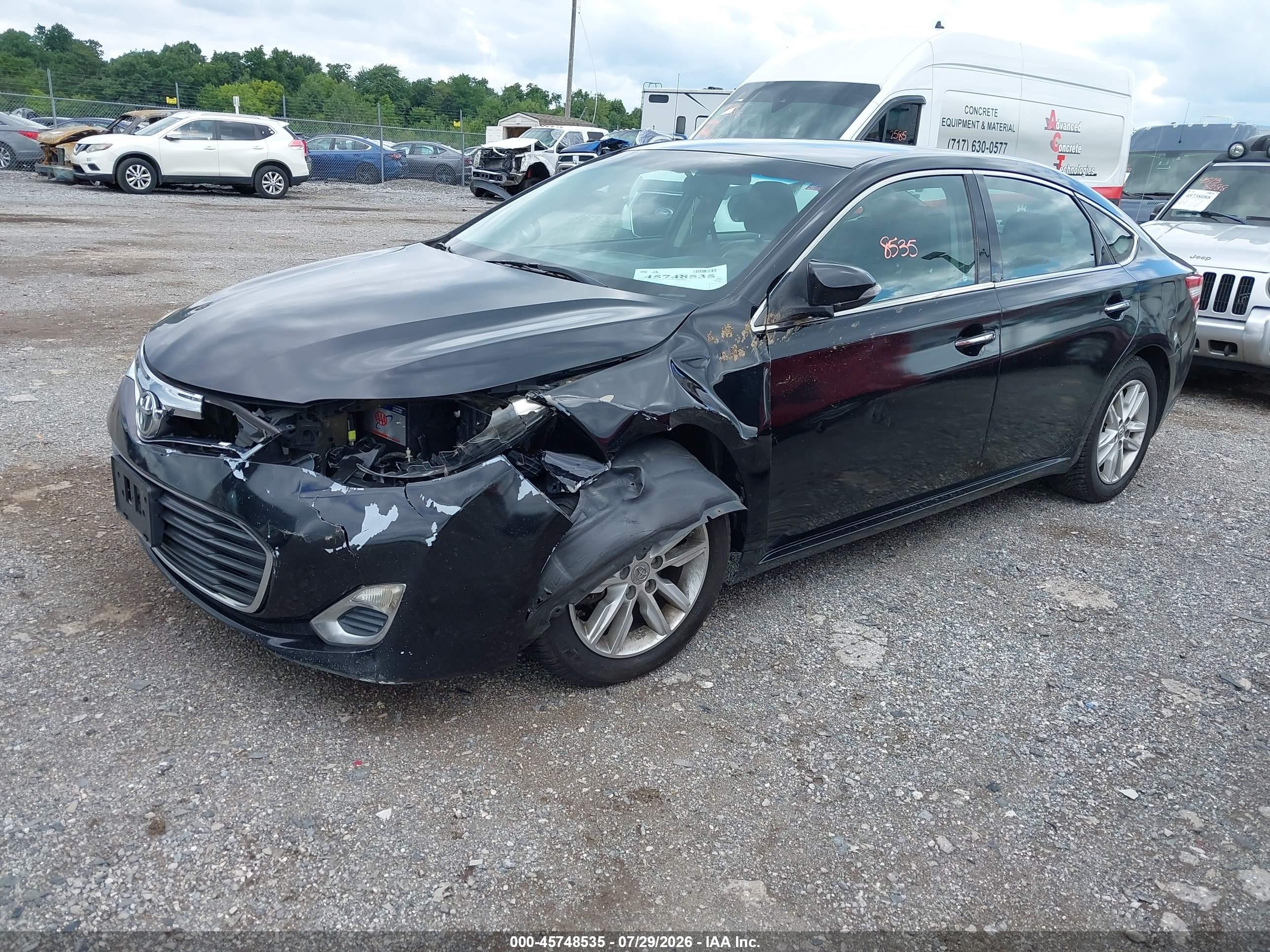 2015 Toyota Avalon Xle Black vin: 4T1BK1EB8FU165813