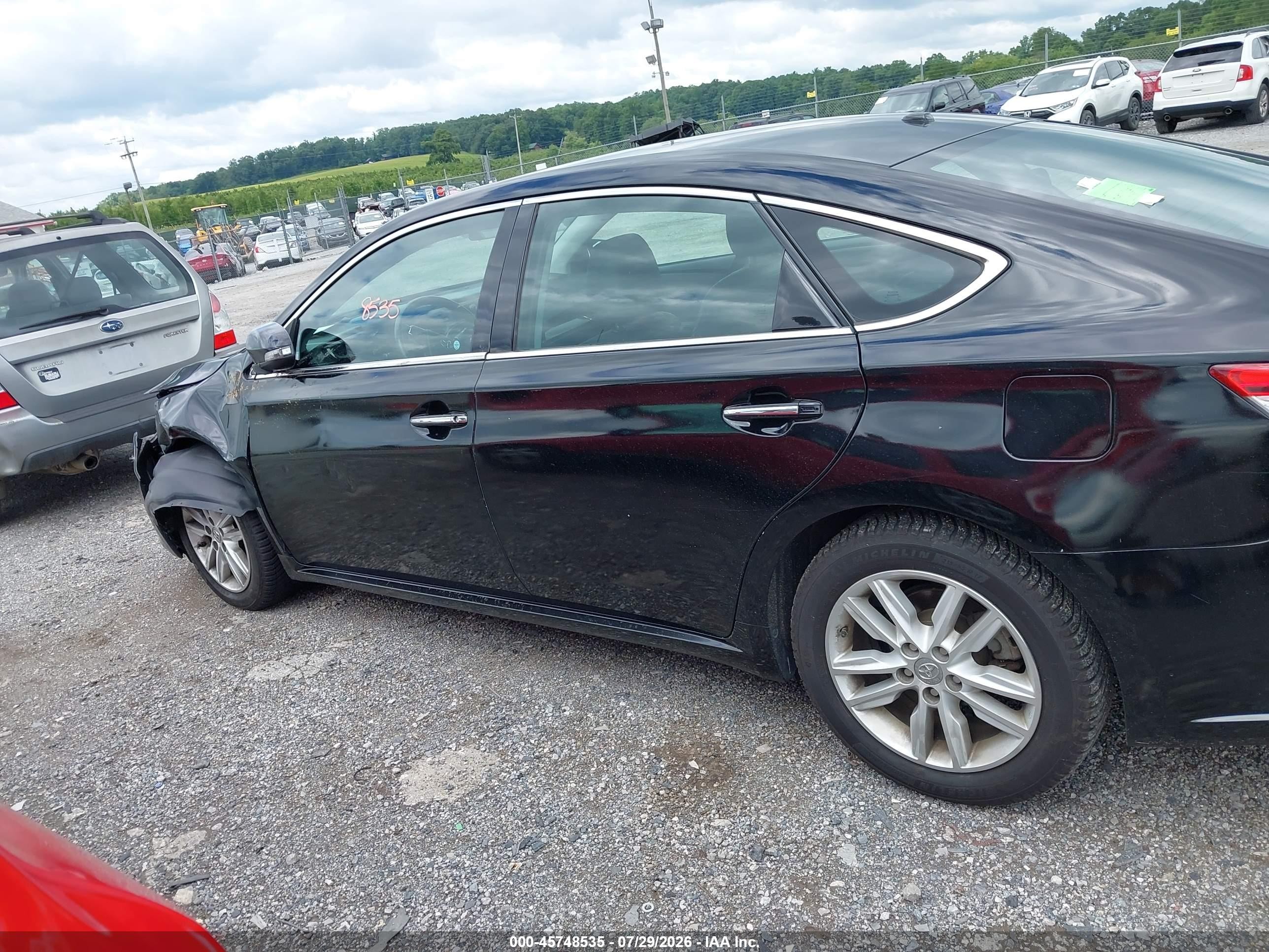 2015 Toyota Avalon Xle Black vin: 4T1BK1EB8FU165813