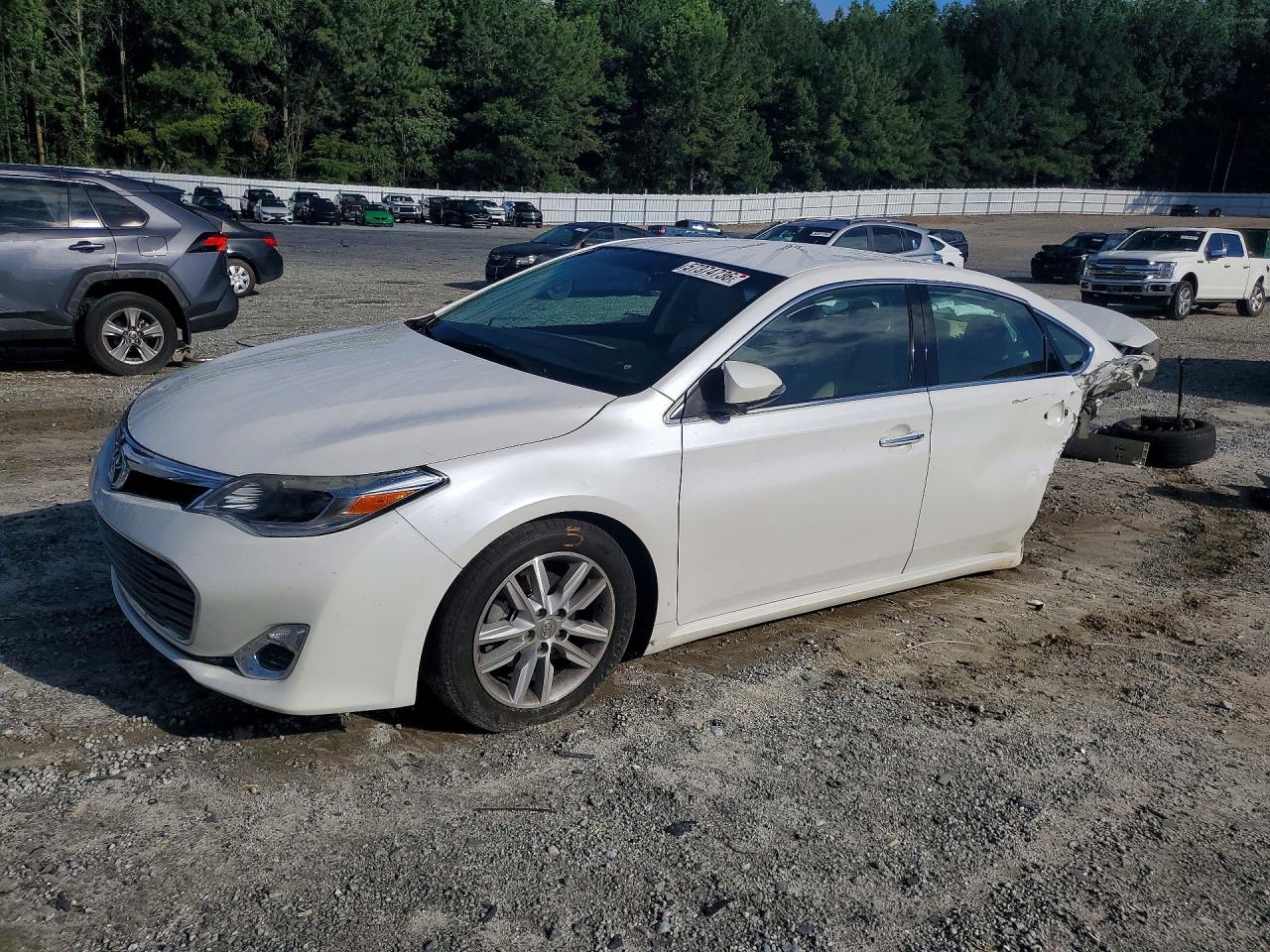 2015 Toyota Avalon Xle White vin: 4T1BK1EB8FU179422