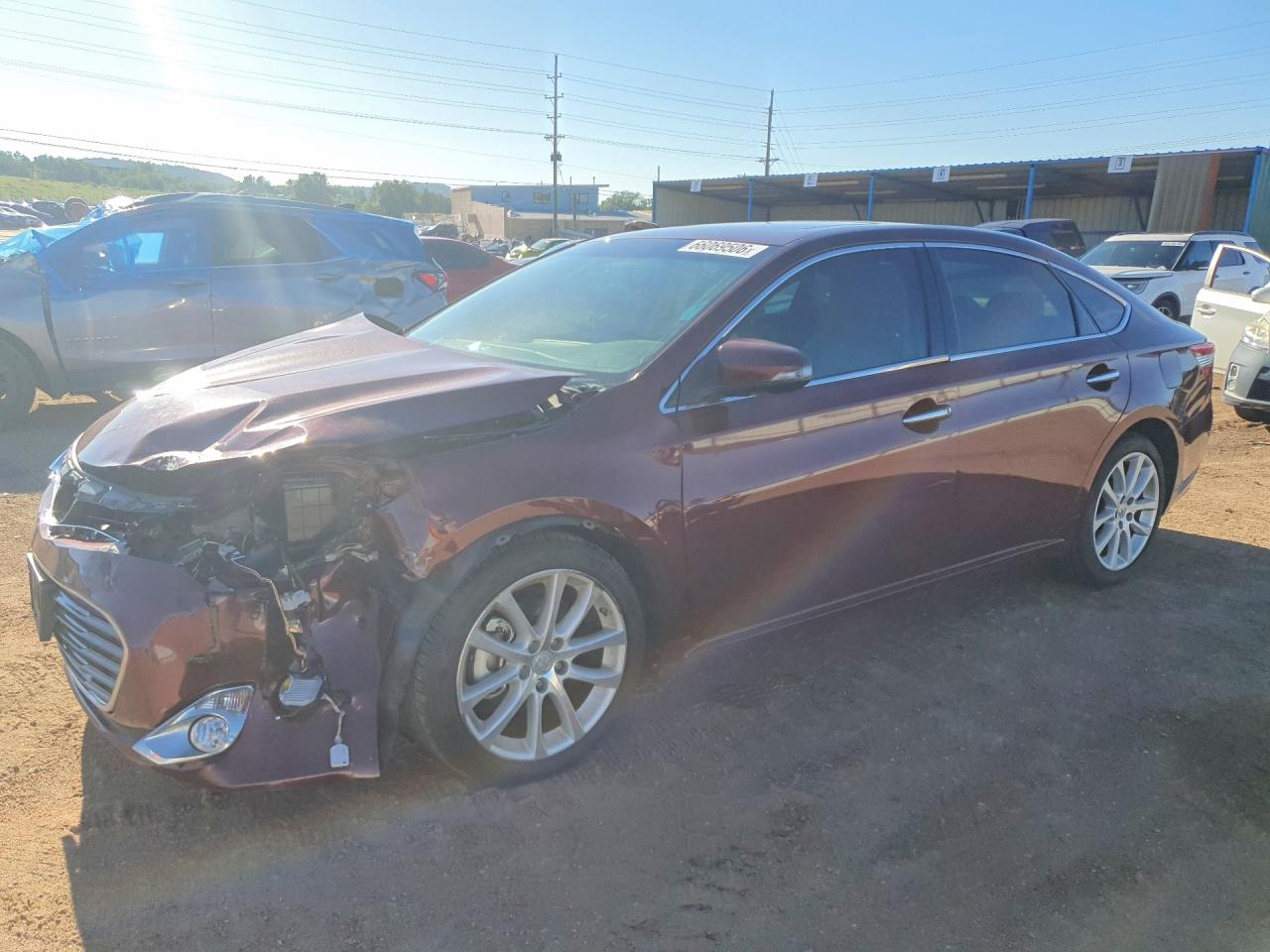 2015 Toyota Avalon Limited Burgundy vin: 4T1BK1EB8FU184667