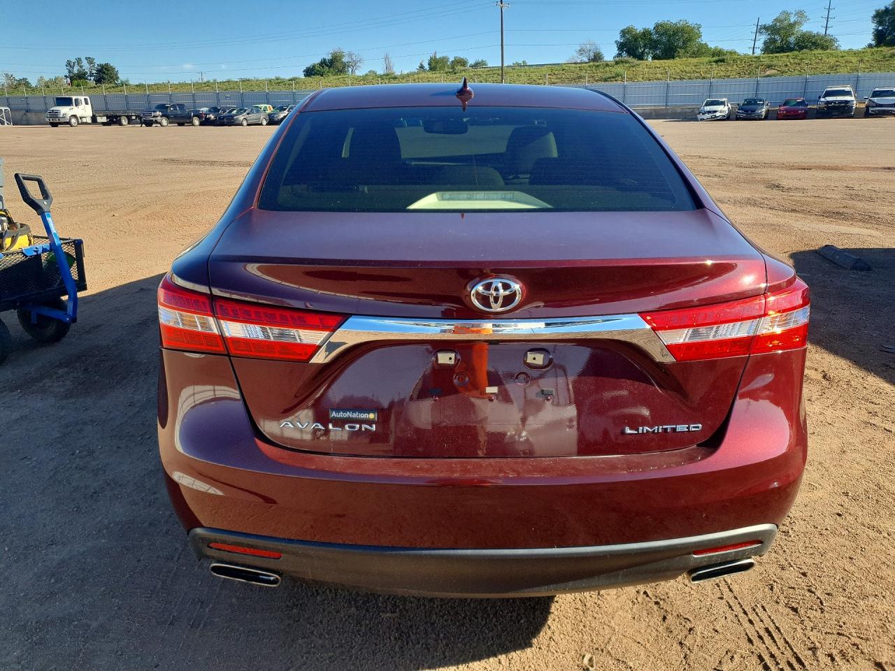 2015 Toyota Avalon Limited Burgundy vin: 4T1BK1EB8FU184667