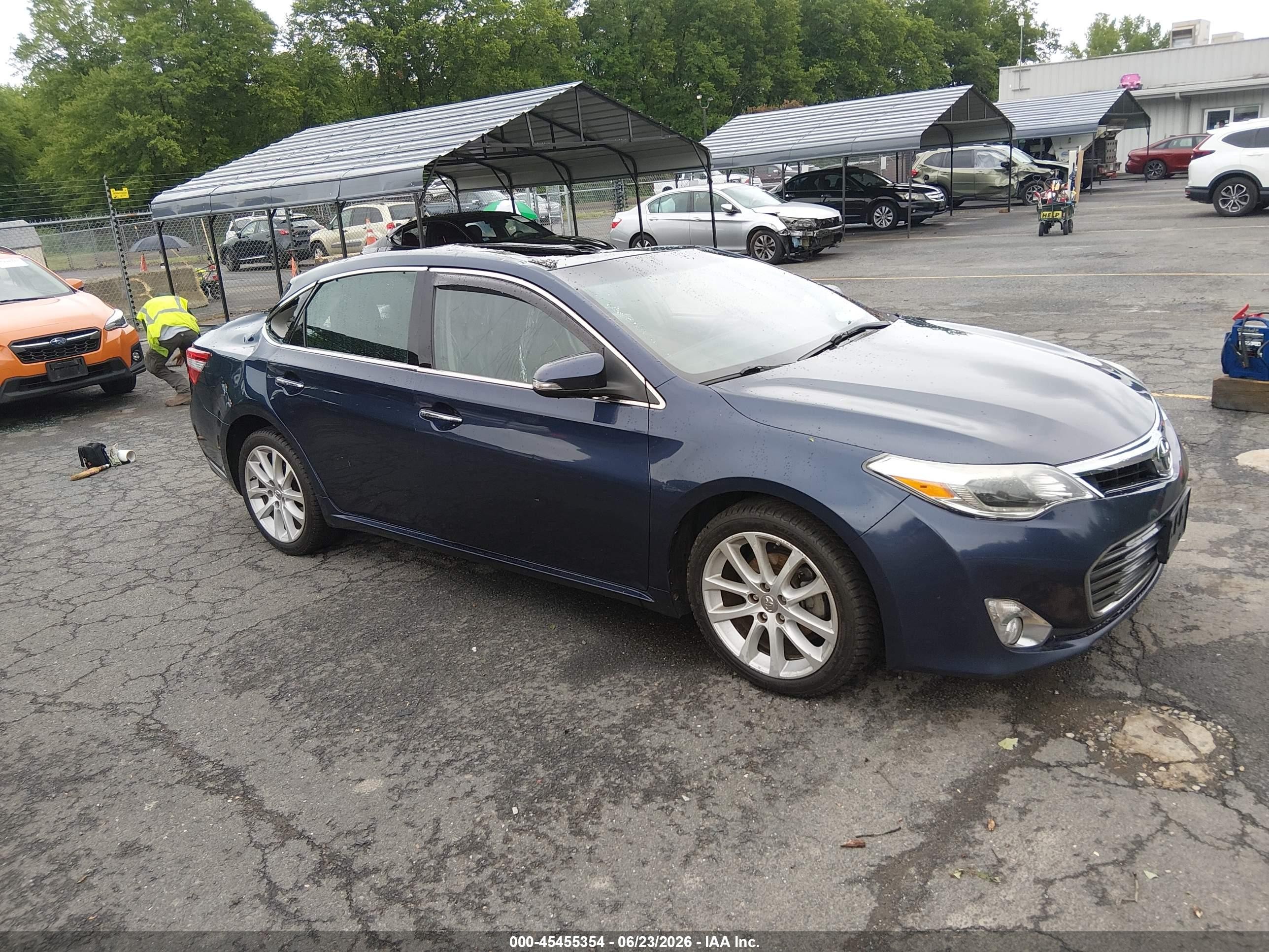 2015 Toyota Avalon Limited Blue vin: 4T1BK1EB8FU186631