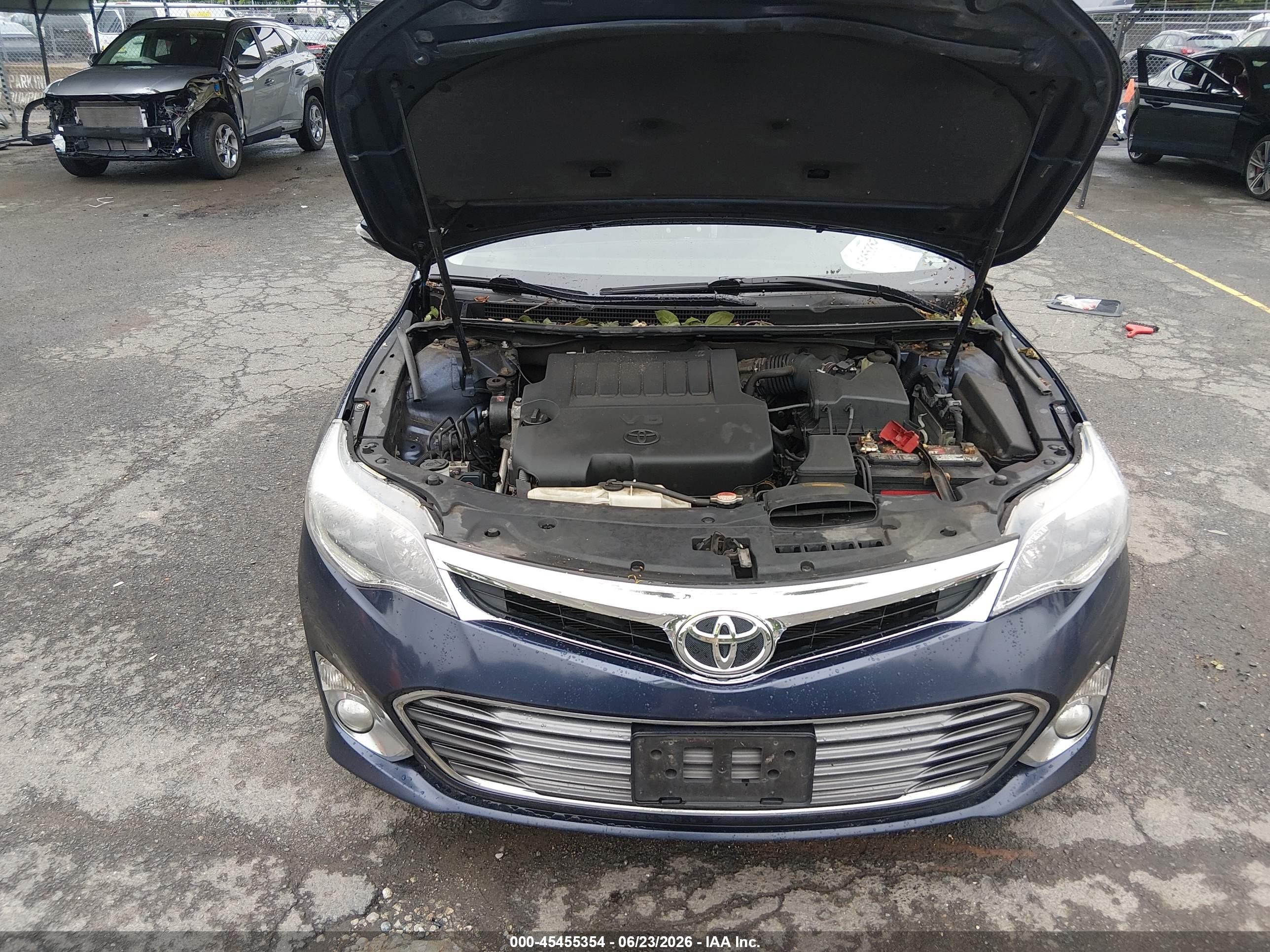2015 Toyota Avalon Limited Blue vin: 4T1BK1EB8FU186631