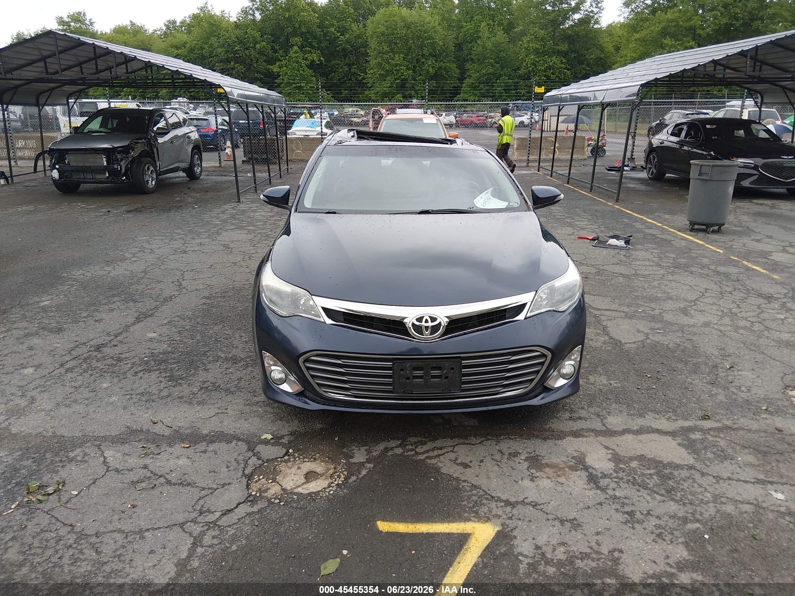 2015 Toyota Avalon Limited Blue vin: 4T1BK1EB8FU186631