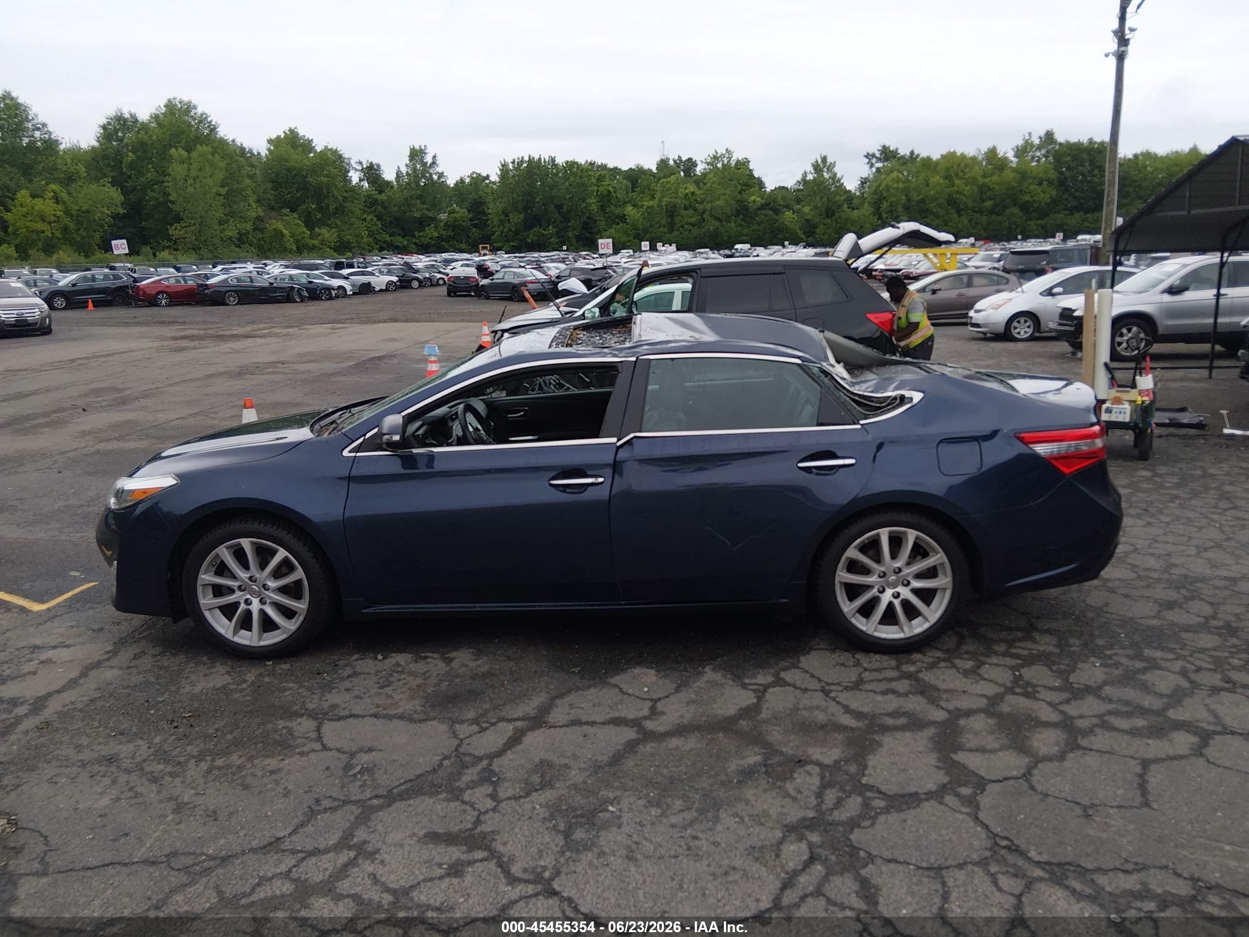2015 Toyota Avalon Limited Blue vin: 4T1BK1EB8FU186631