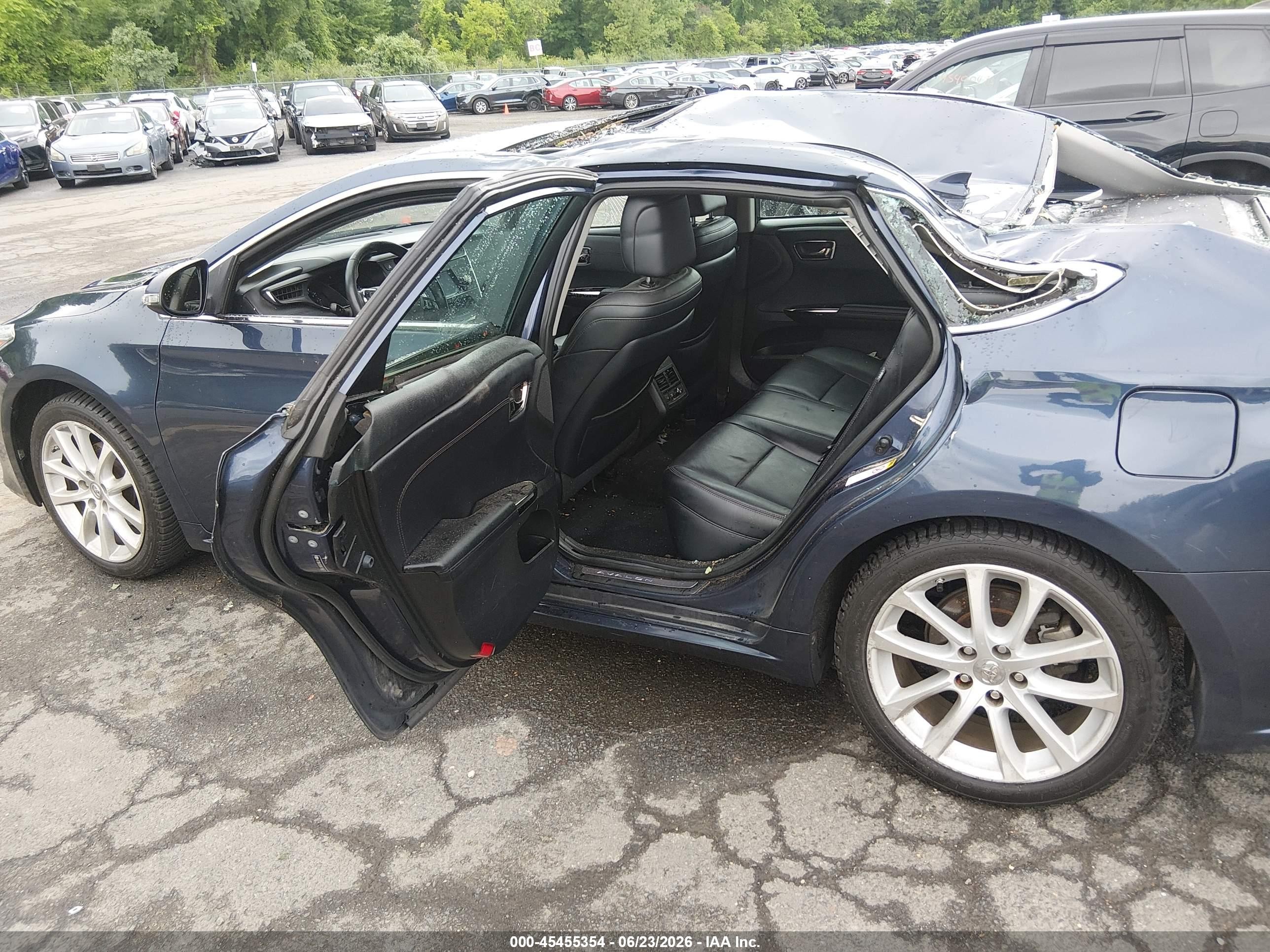 2015 Toyota Avalon Limited Blue vin: 4T1BK1EB8FU186631