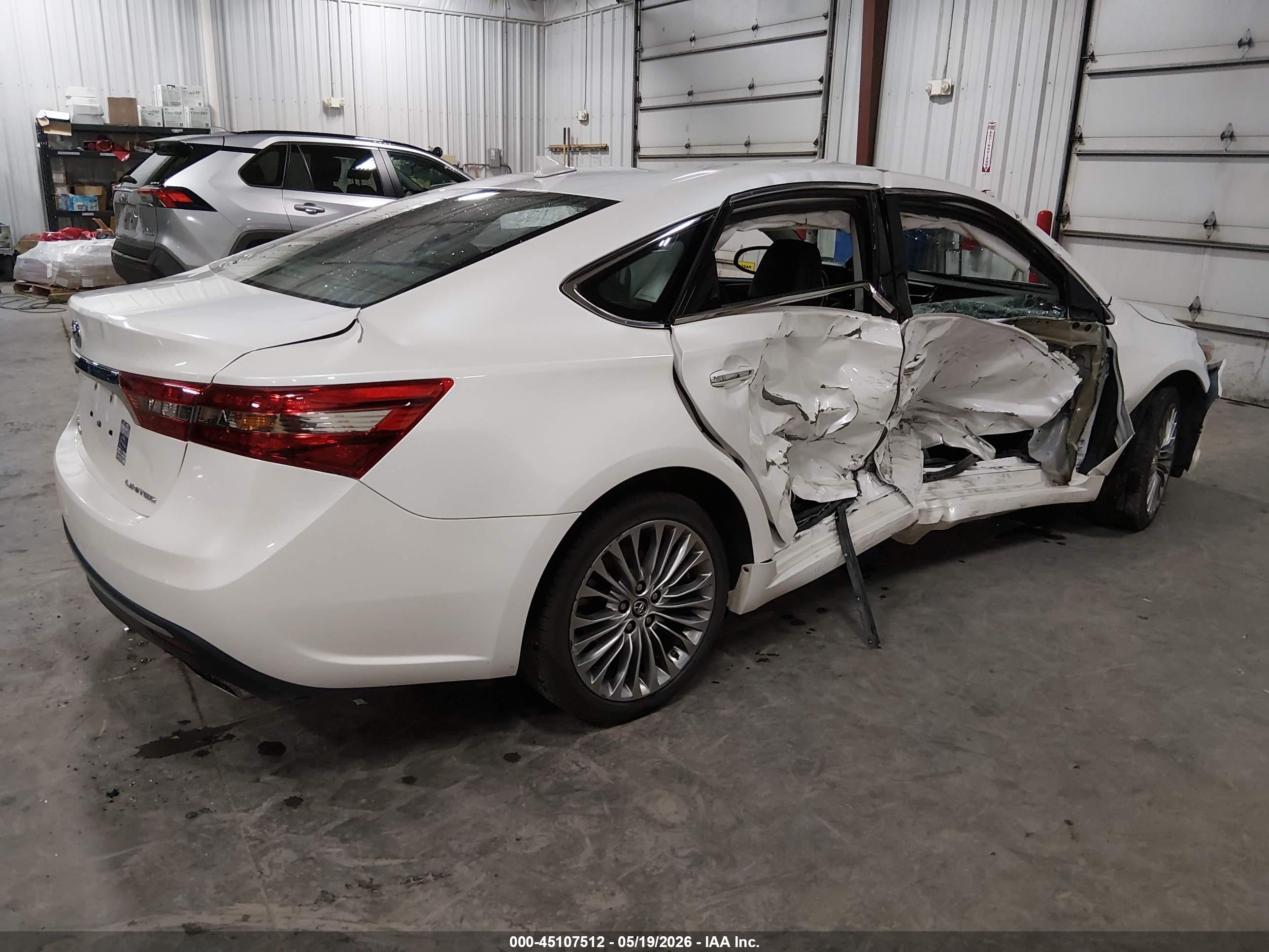 2016 Toyota Avalon Limited Белый vin: 4T1BK1EB8GU199560