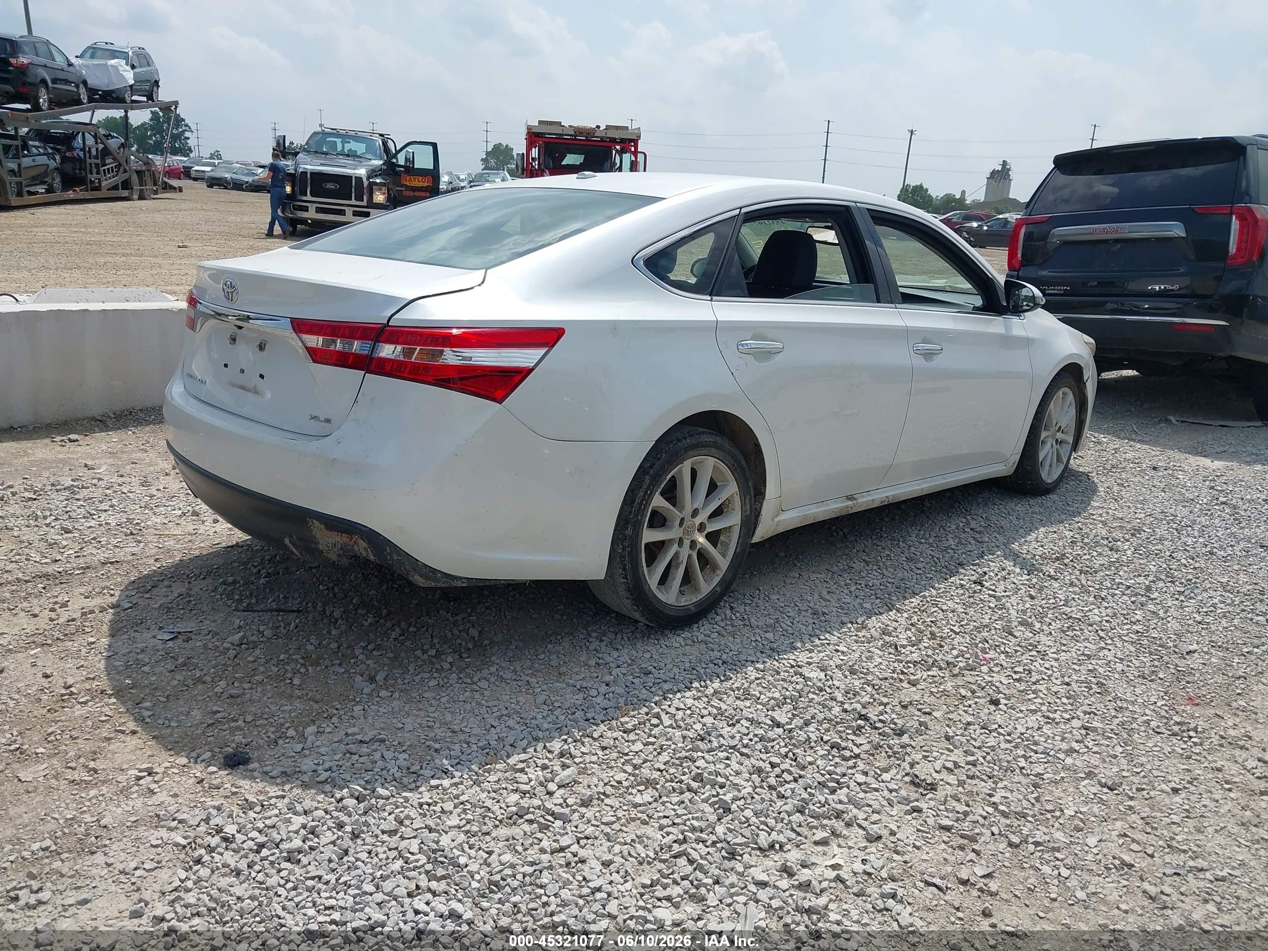 2013 Toyota Avalon Xle Touring White vin: 4T1BK1EB9DU005047