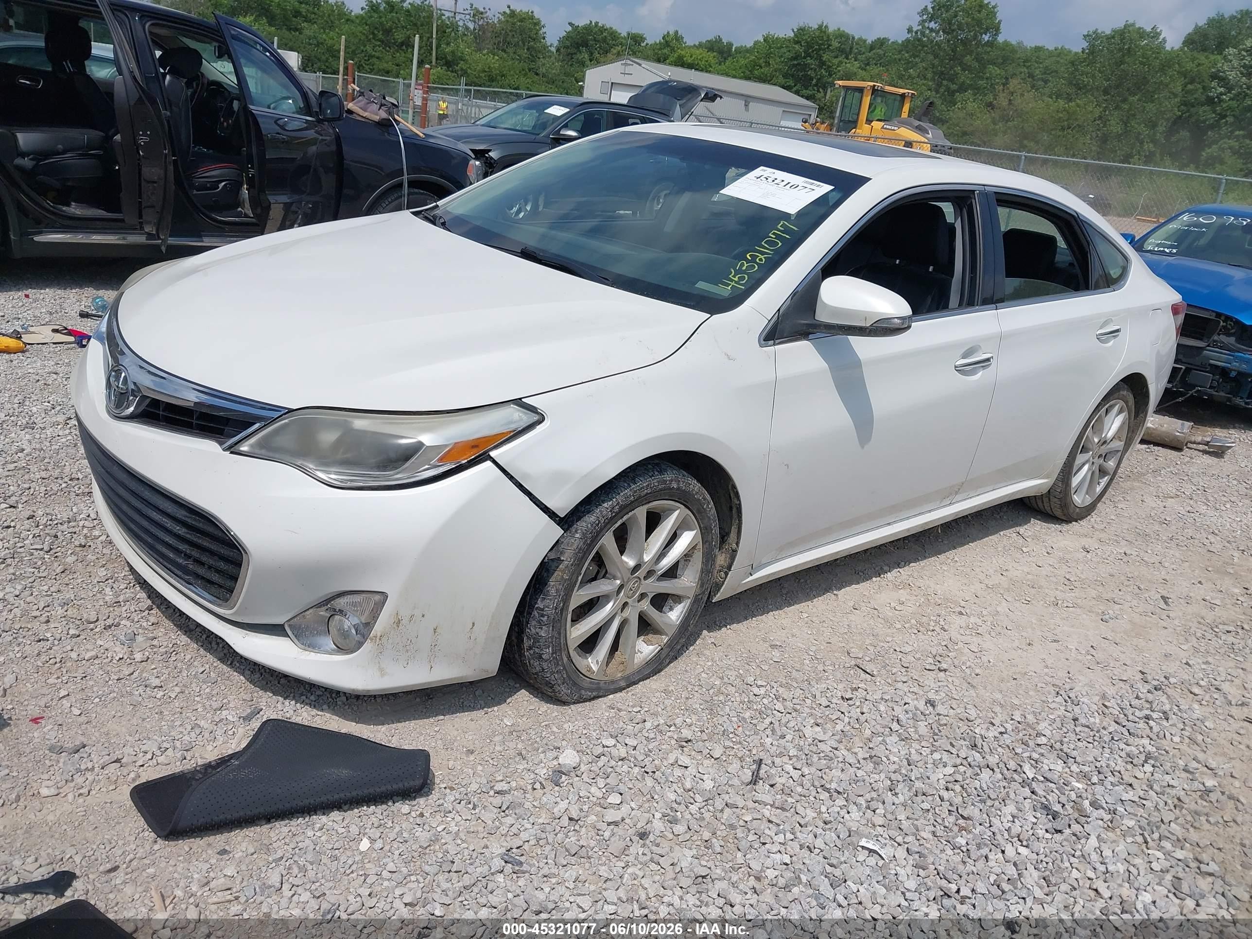 2013 Toyota Avalon Xle Touring White vin: 4T1BK1EB9DU005047