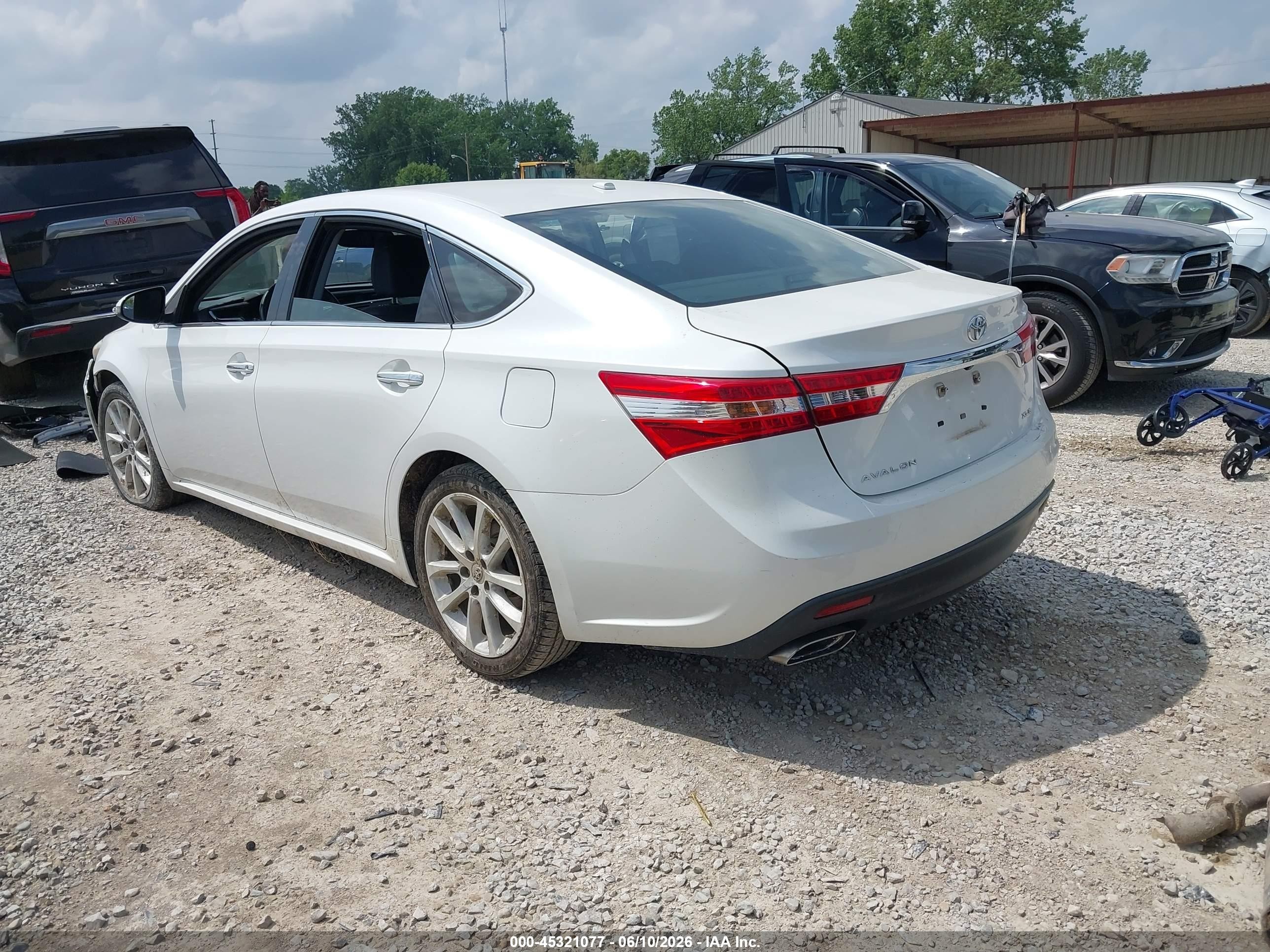 2013 Toyota Avalon Xle Touring White vin: 4T1BK1EB9DU005047