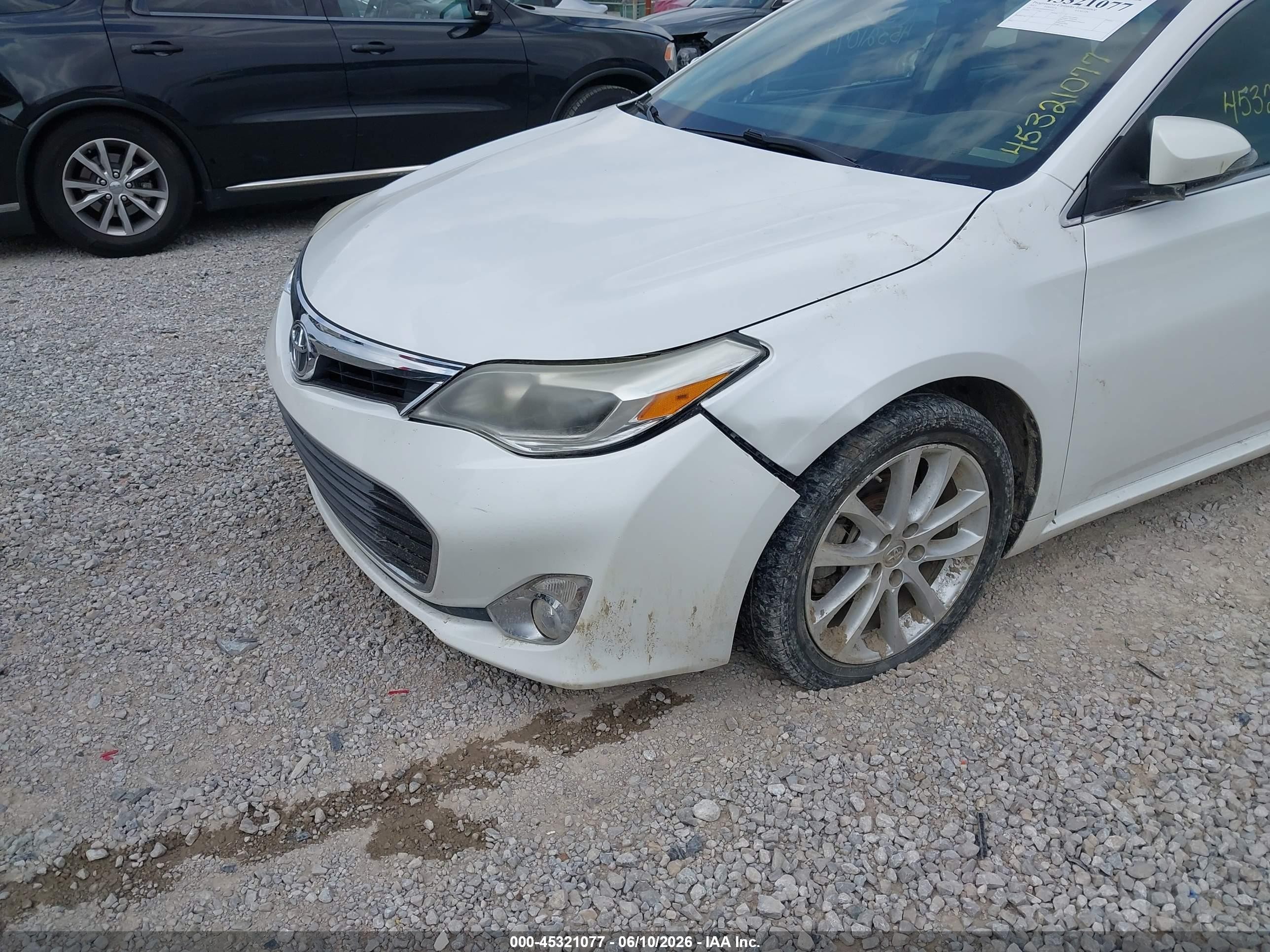 2013 Toyota Avalon Xle Touring White vin: 4T1BK1EB9DU005047