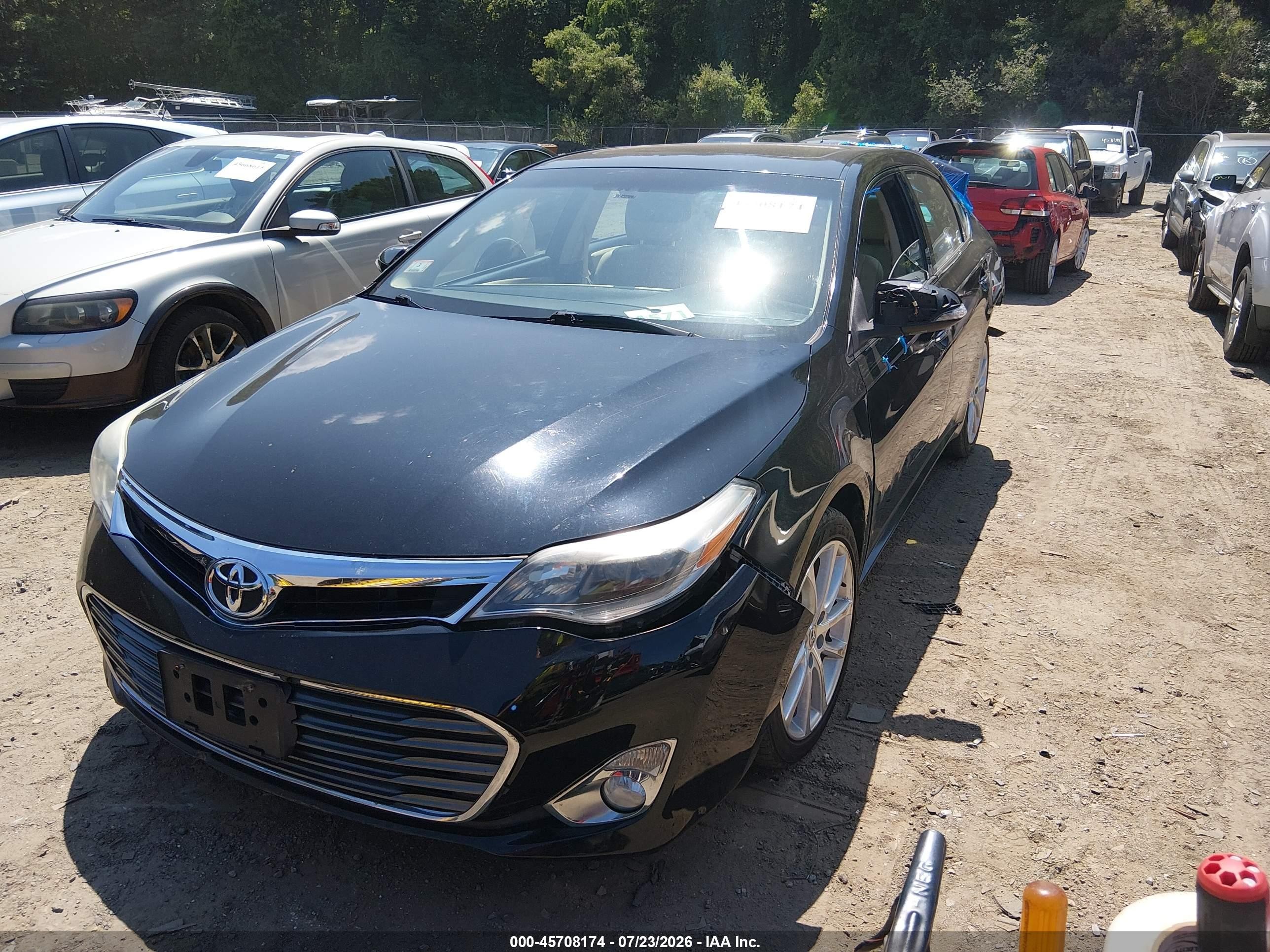 2013 Toyota Avalon Limited Черный vin: 4T1BK1EB9DU015447
