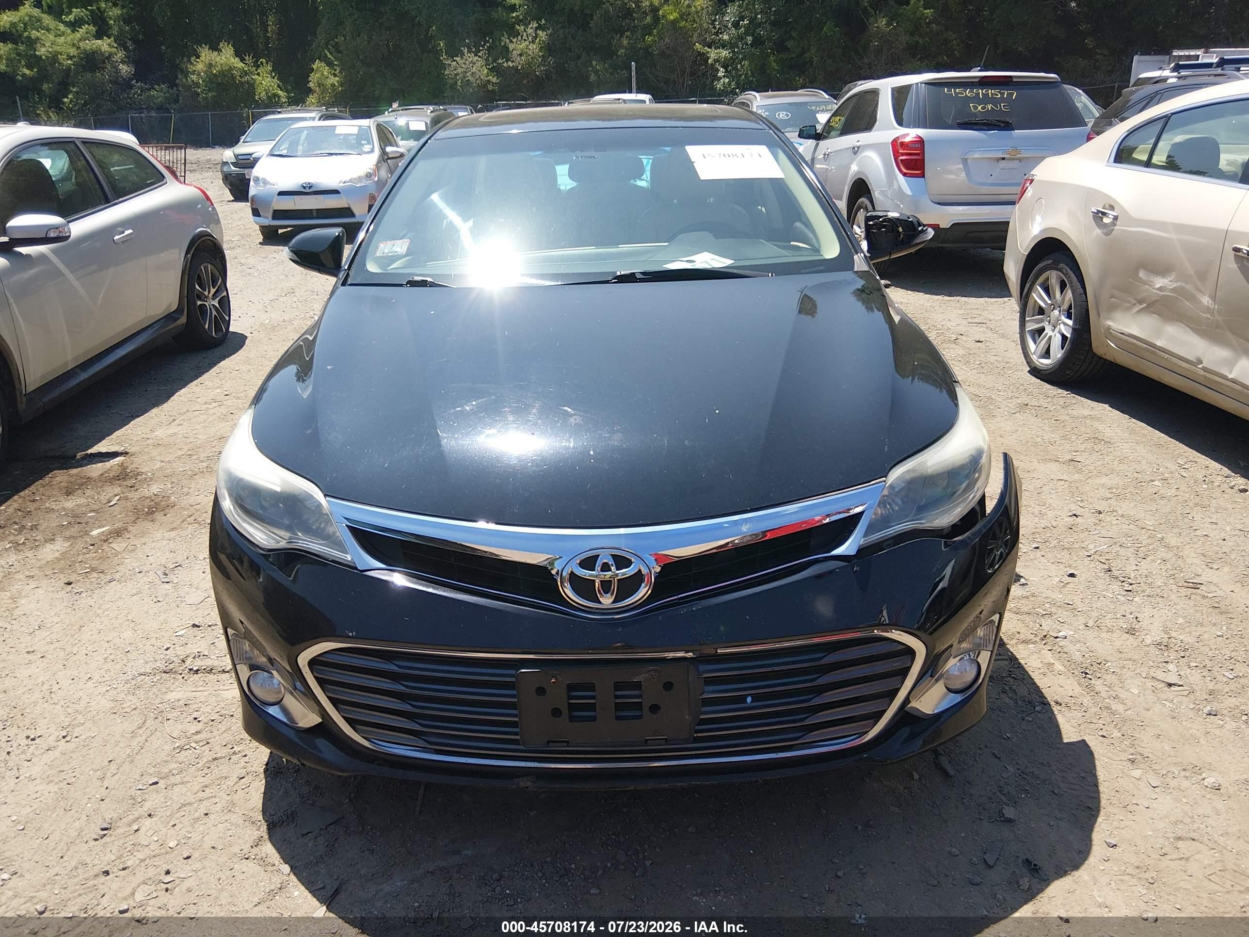 2013 Toyota Avalon Limited Черный vin: 4T1BK1EB9DU015447
