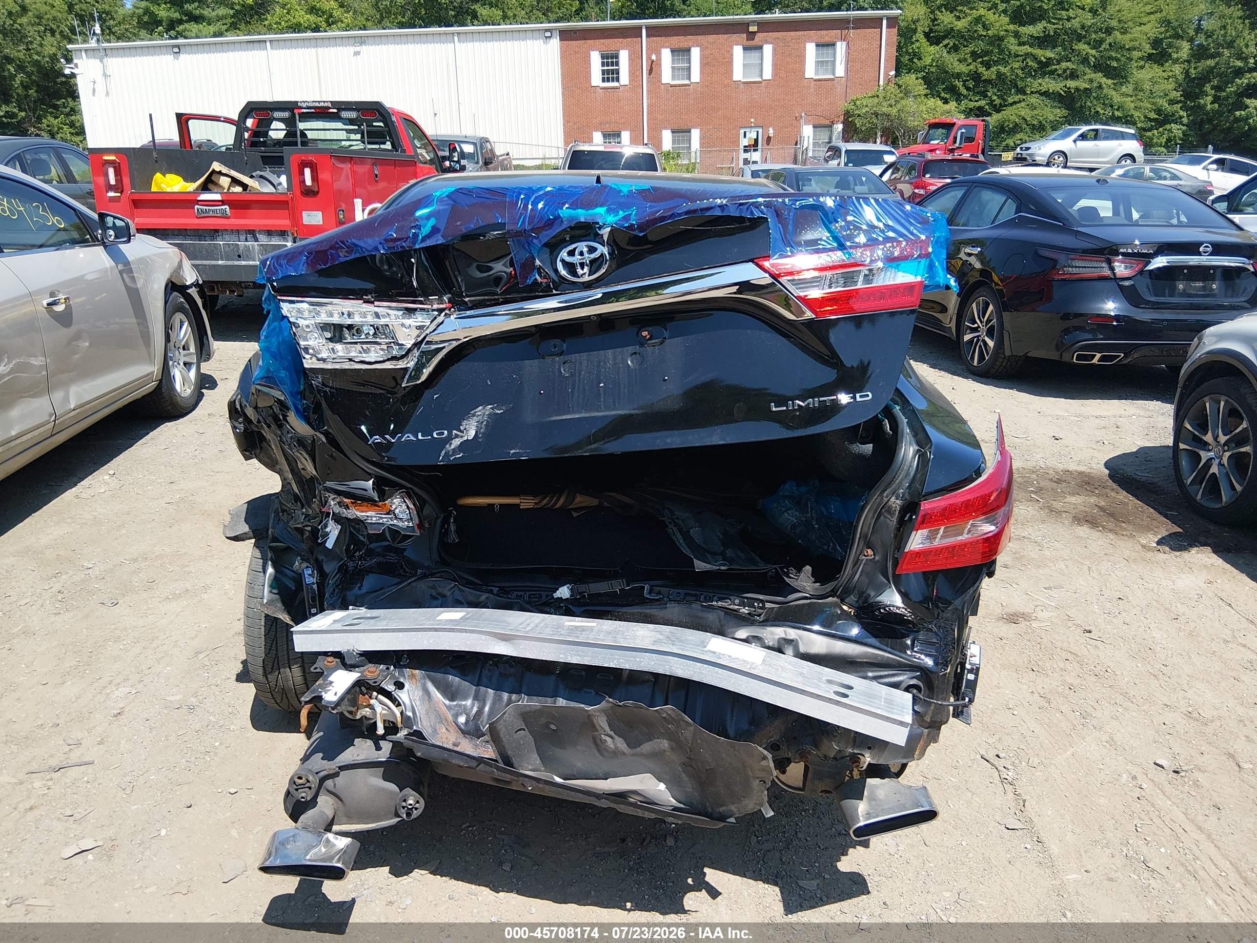 2013 Toyota Avalon Limited Черный vin: 4T1BK1EB9DU015447