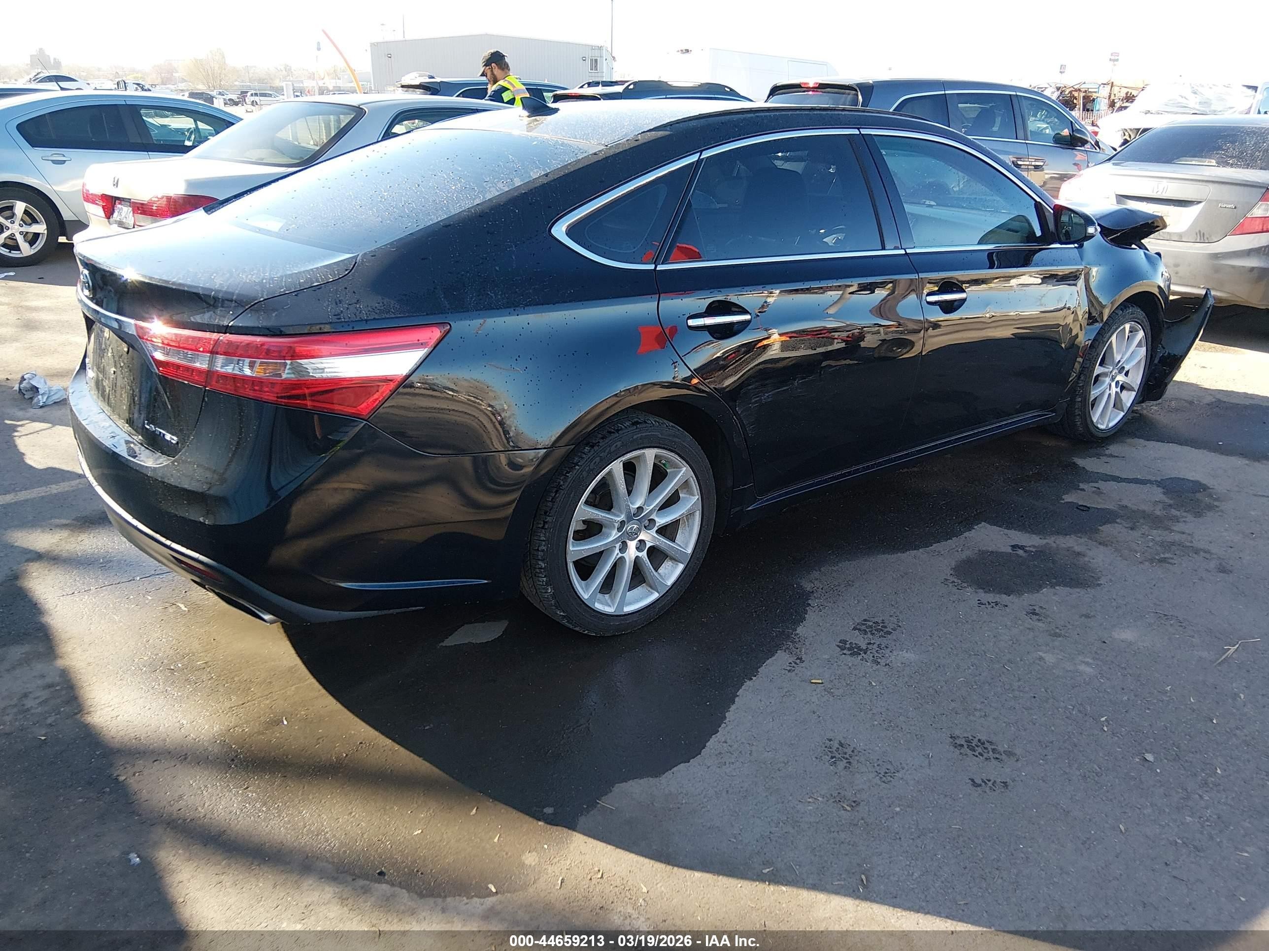 2013 Toyota Avalon Limited Black vin: 4T1BK1EB9DU029672