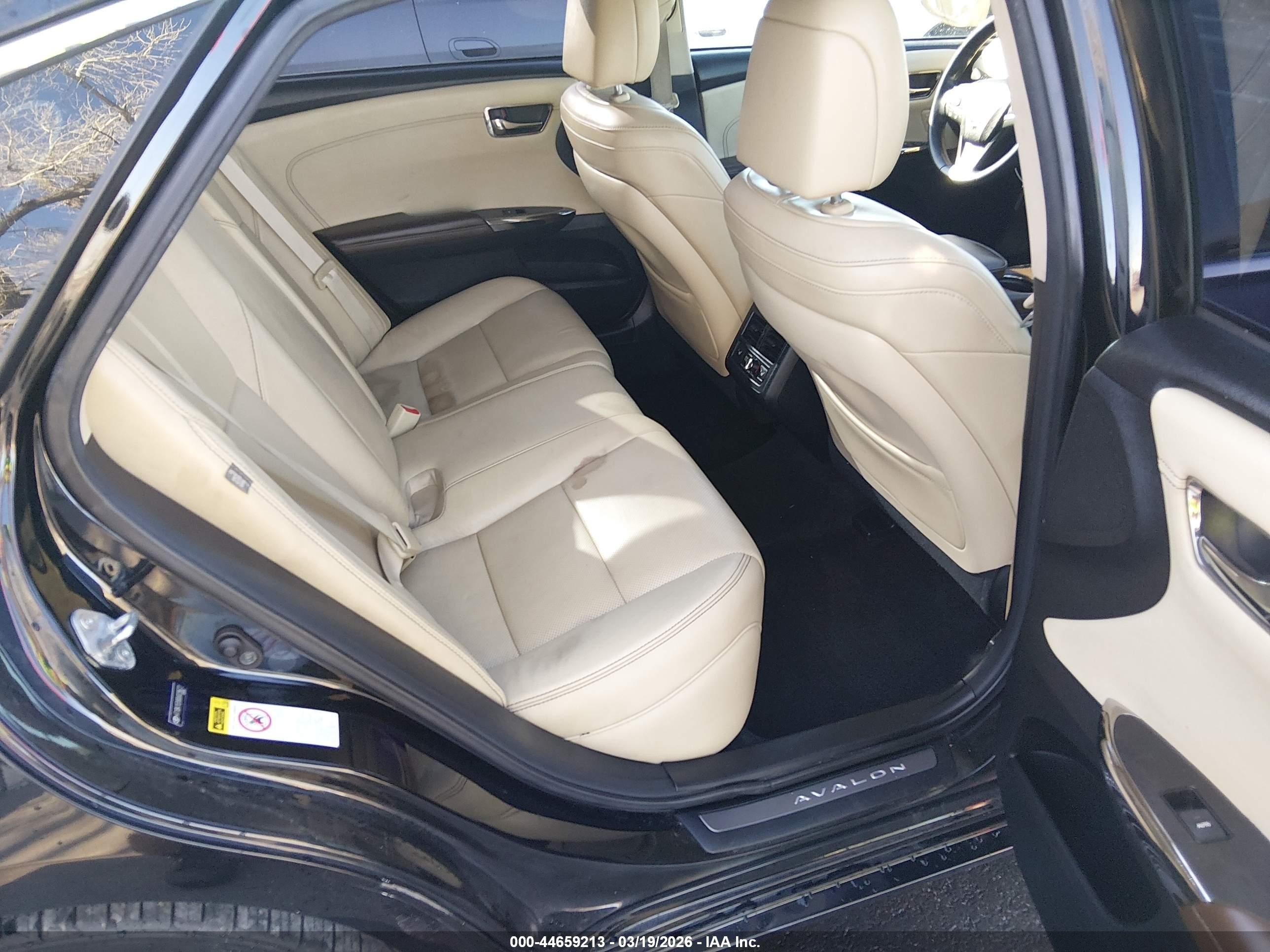 2013 Toyota Avalon Limited Black vin: 4T1BK1EB9DU029672