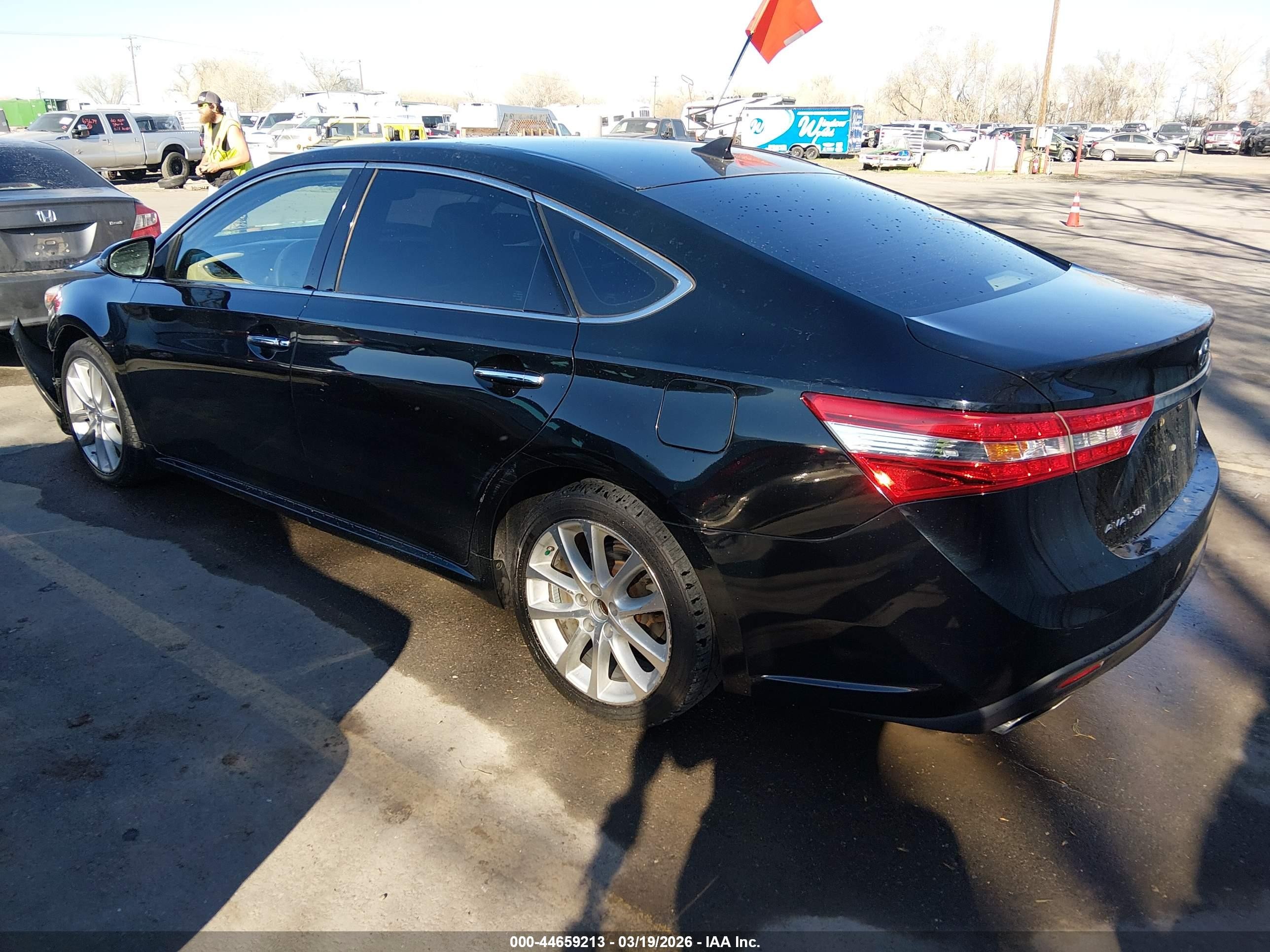 2013 Toyota Avalon Limited Black vin: 4T1BK1EB9DU029672