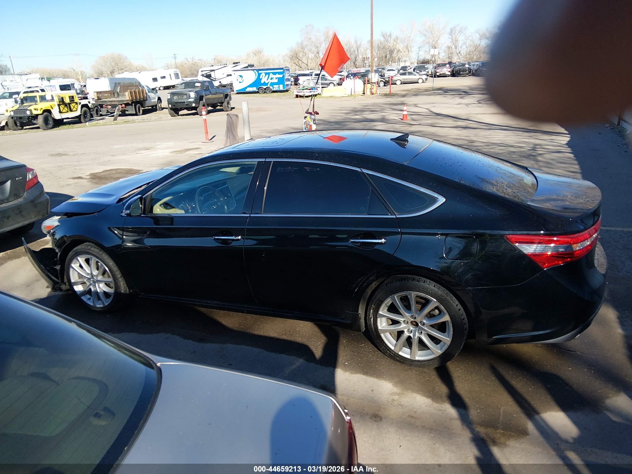 2013 Toyota Avalon Limited Black vin: 4T1BK1EB9DU029672