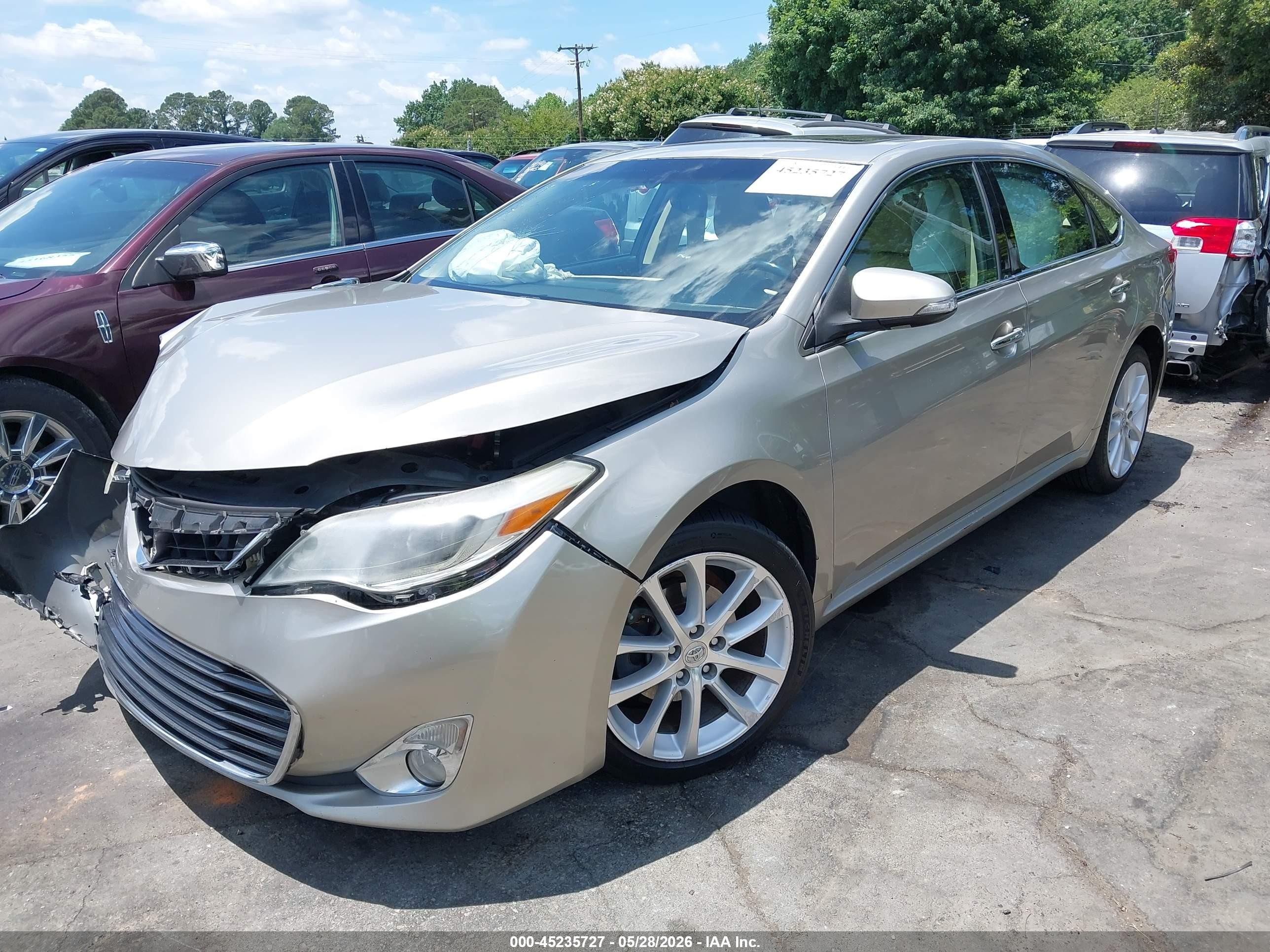 2013 Toyota Avalon Limited Gold vin: 4T1BK1EB9DU030238