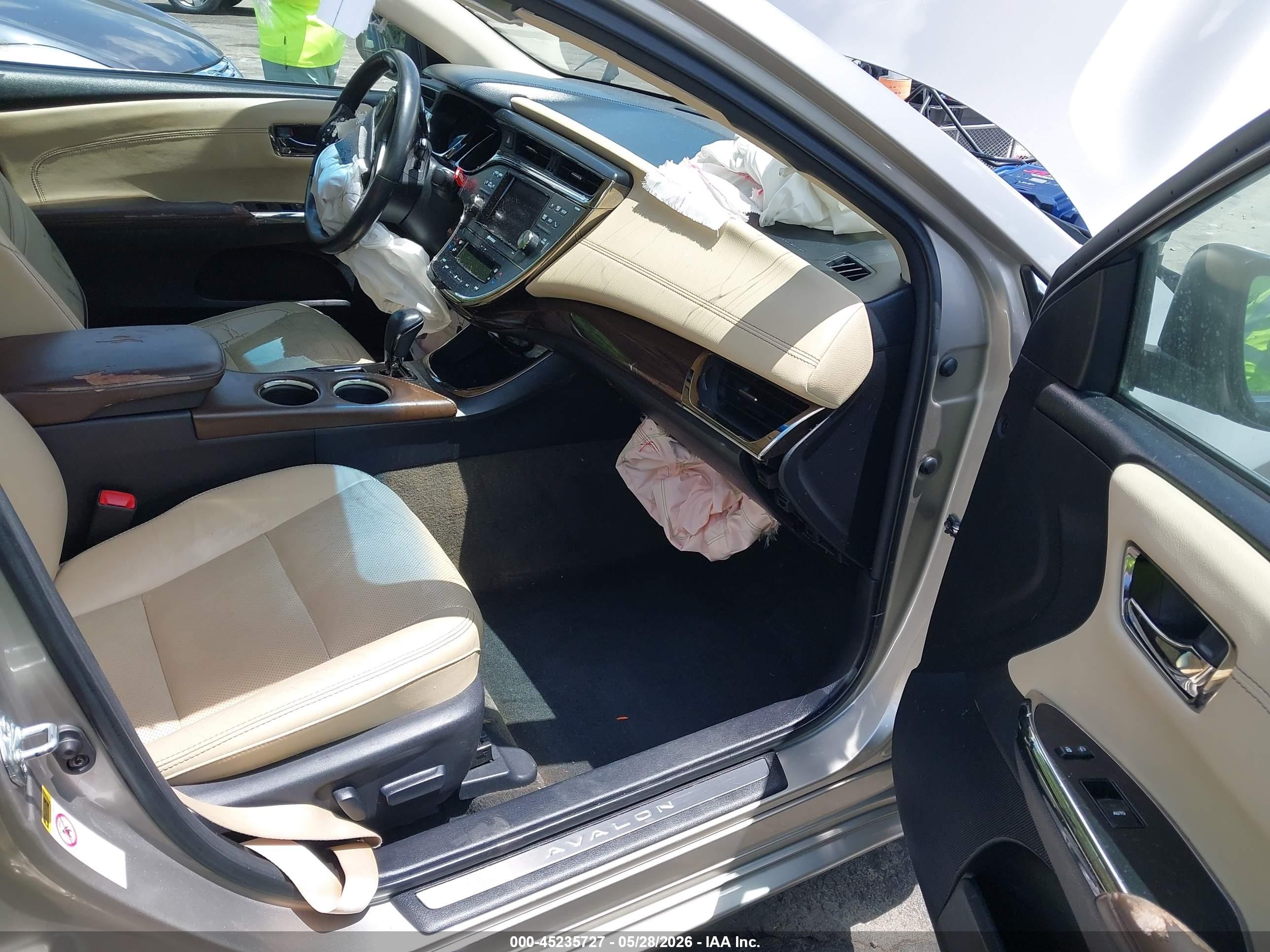 2013 Toyota Avalon Limited Gold vin: 4T1BK1EB9DU030238